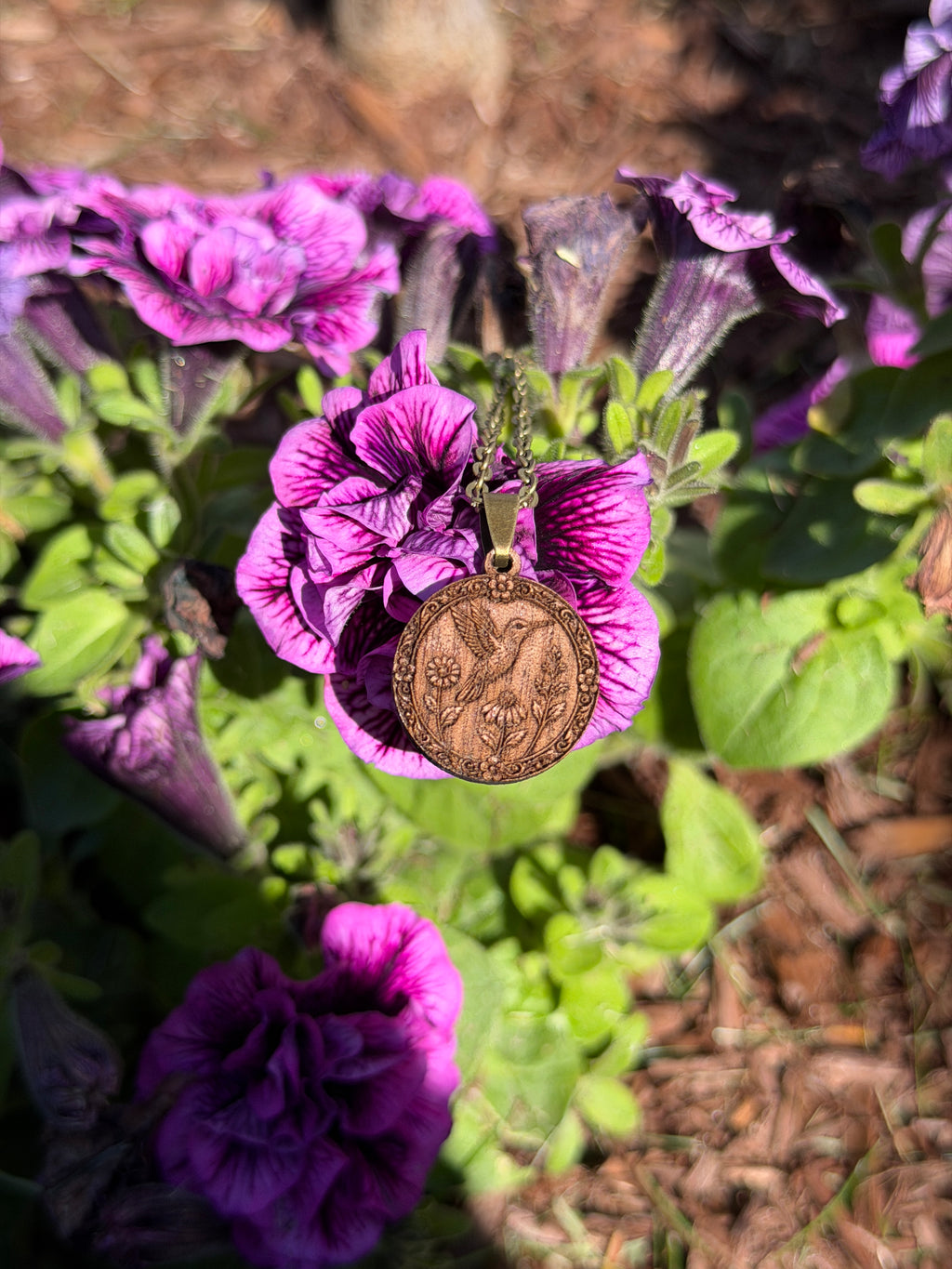 Hummingbird Pendant - Joy, Hope and Resilience