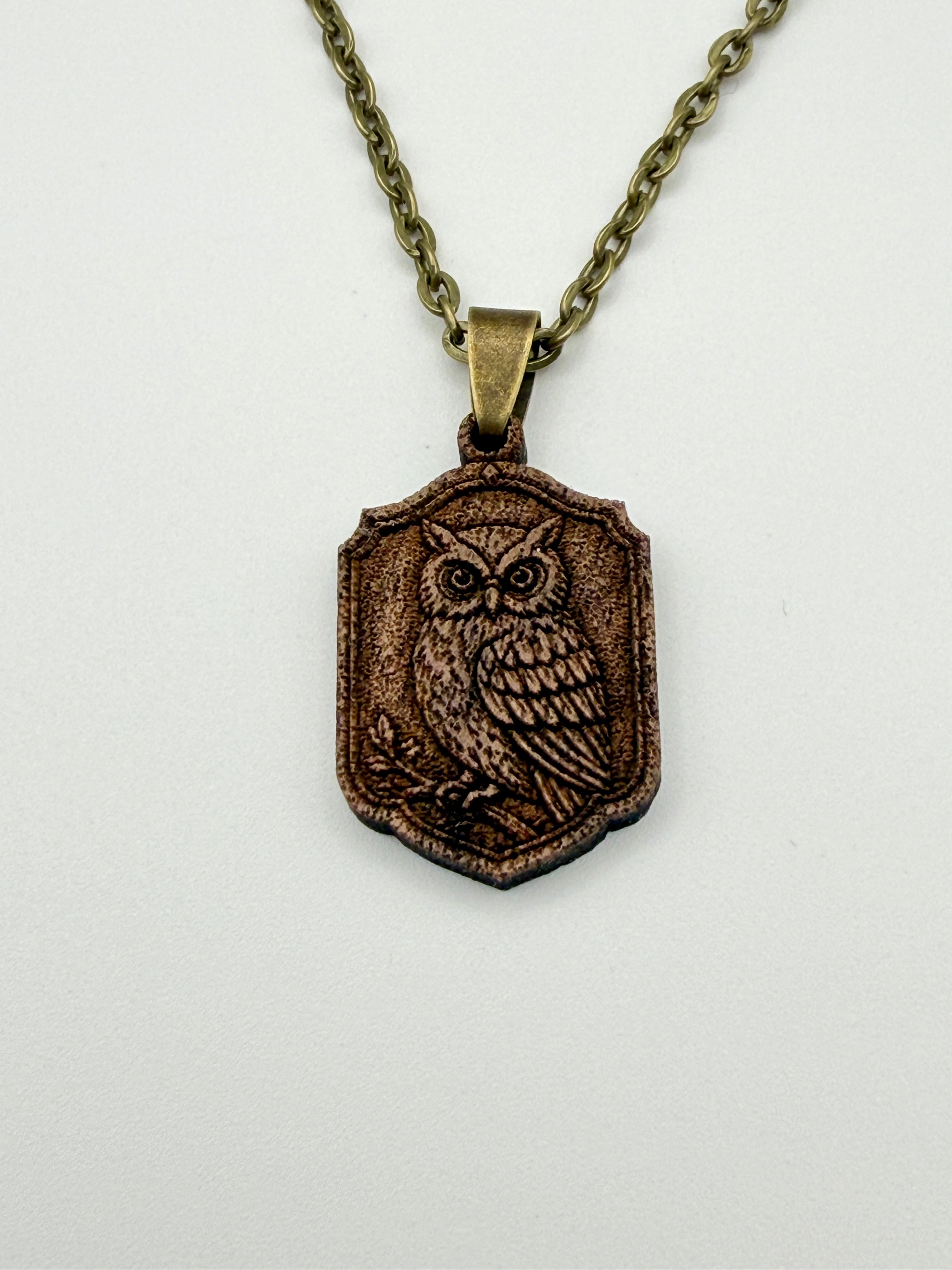 Owl Pendant - Wisdom, Patience and Perspective