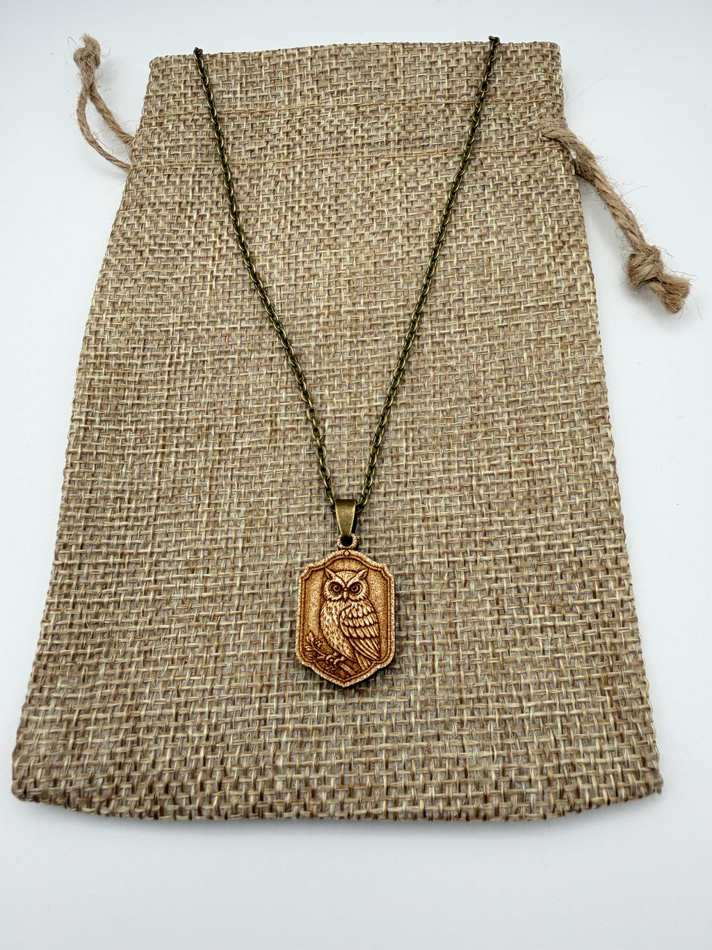 Owl Pendant - Wisdom, Patience and Perspective