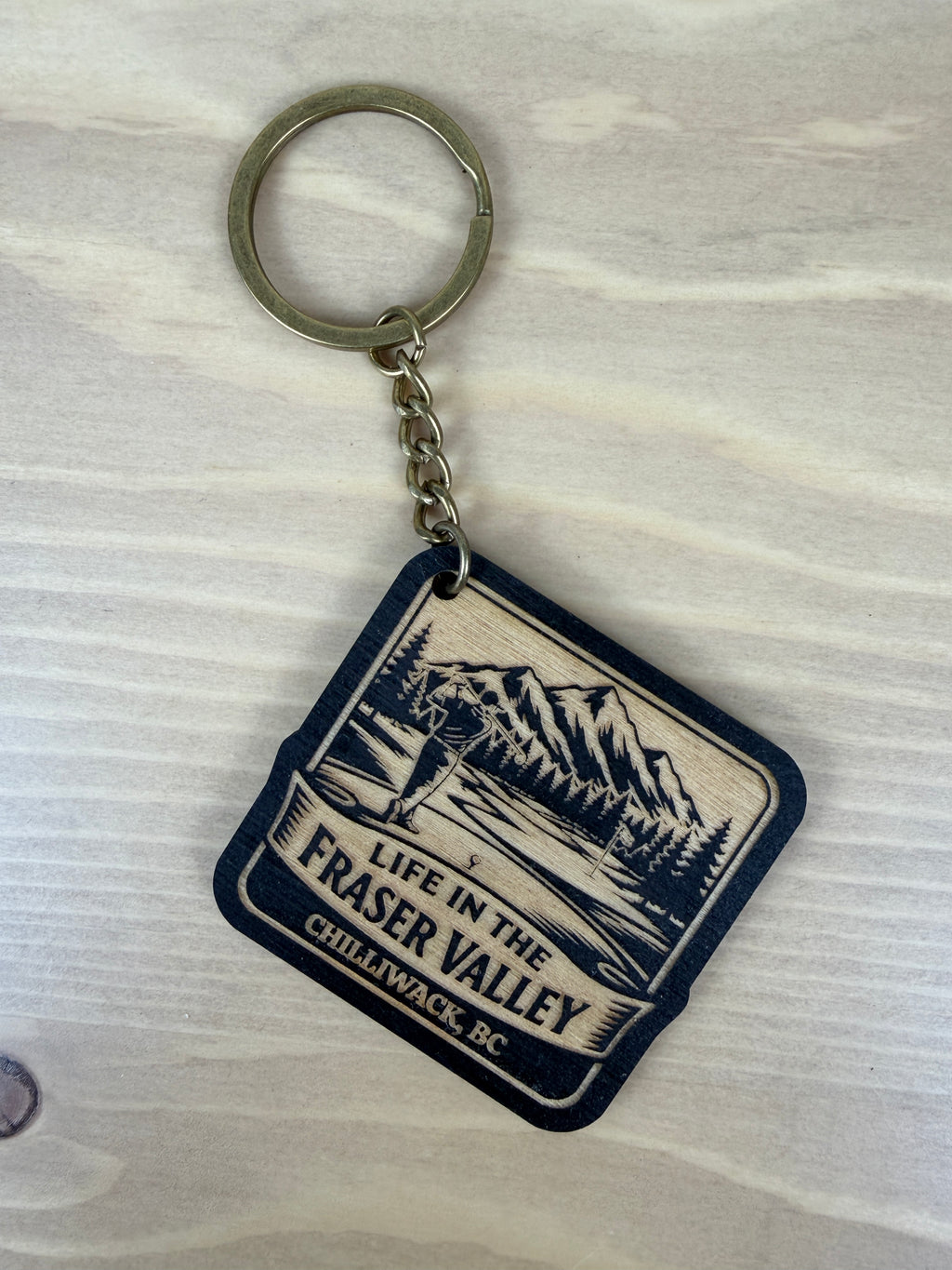 Life in the Fraser Valley Keychain - Chilliwack - Golf