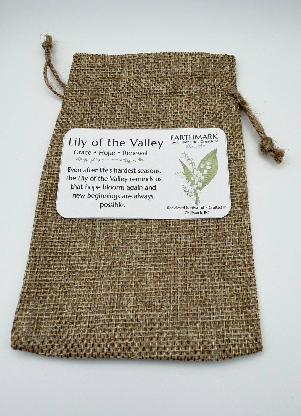 Lily of the Valley Pendant - Grace, Hope, and Renewal