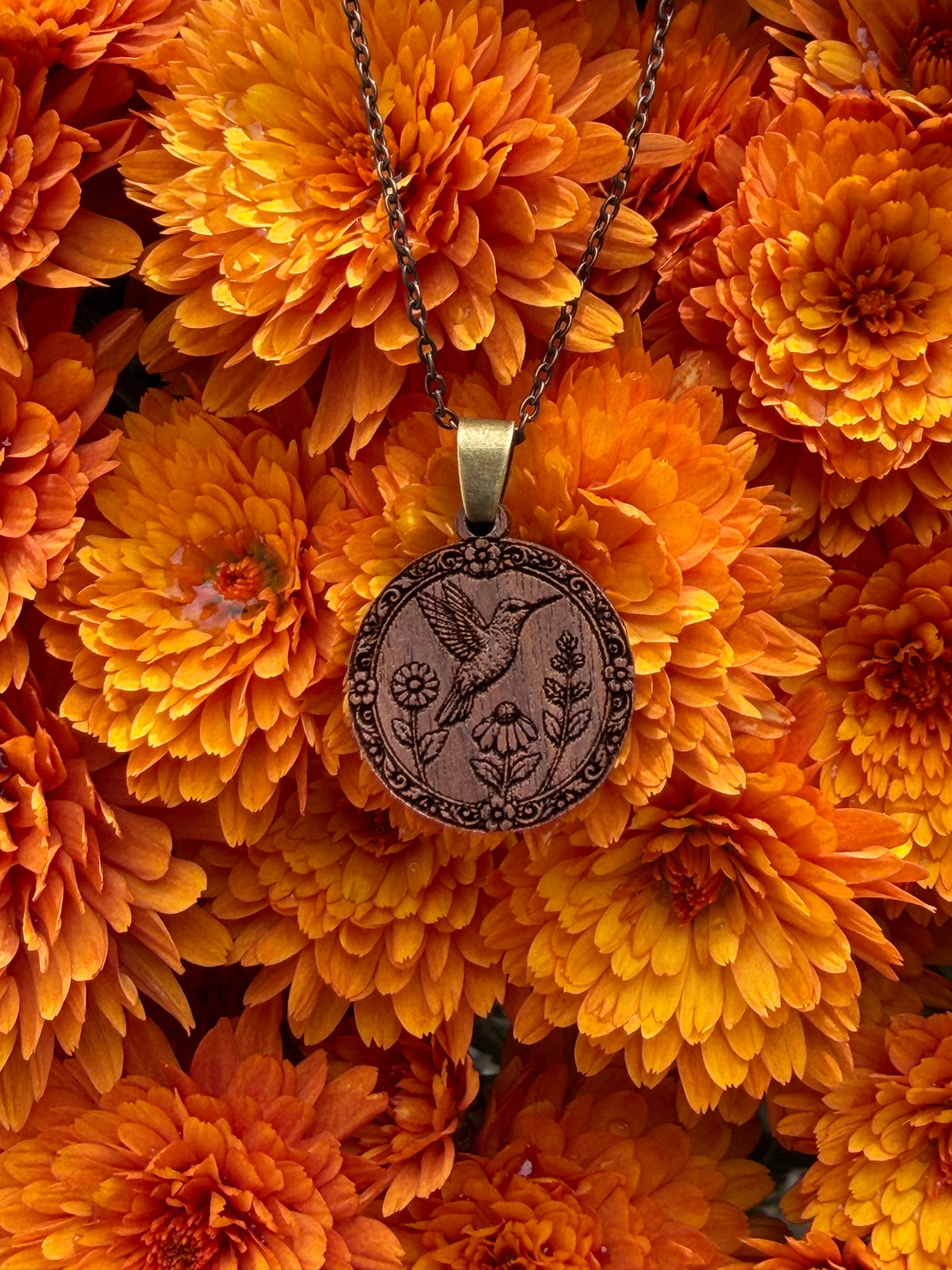 Hummingbird Pendant - Joy, Hope and Resilience