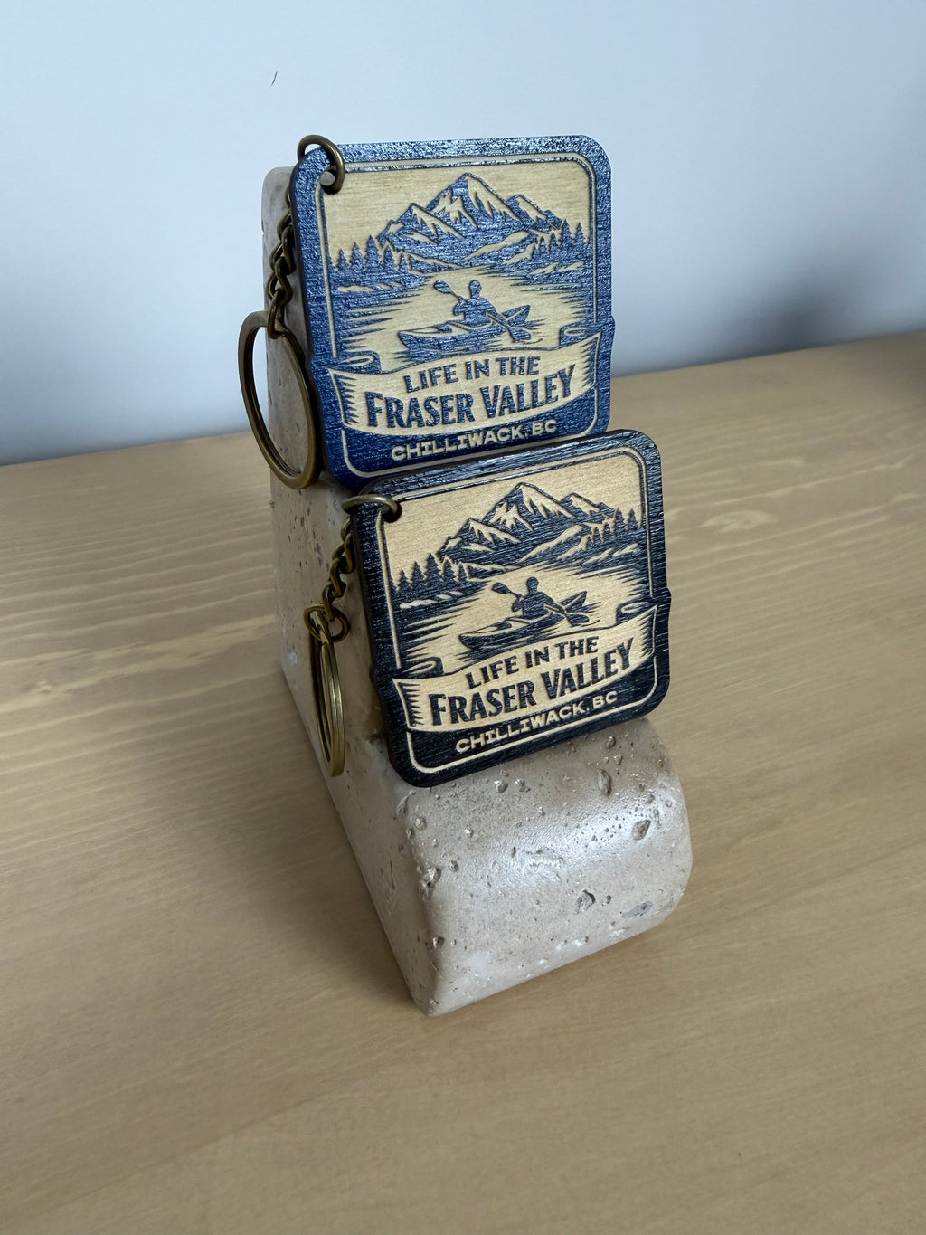 Life in the Fraser Valley Keychain - Chilliwack - Kayaking