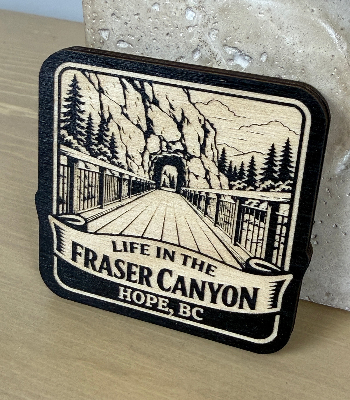 Life in the Fraser Canyon Magnet - Hope, BC - Othello Tunnels