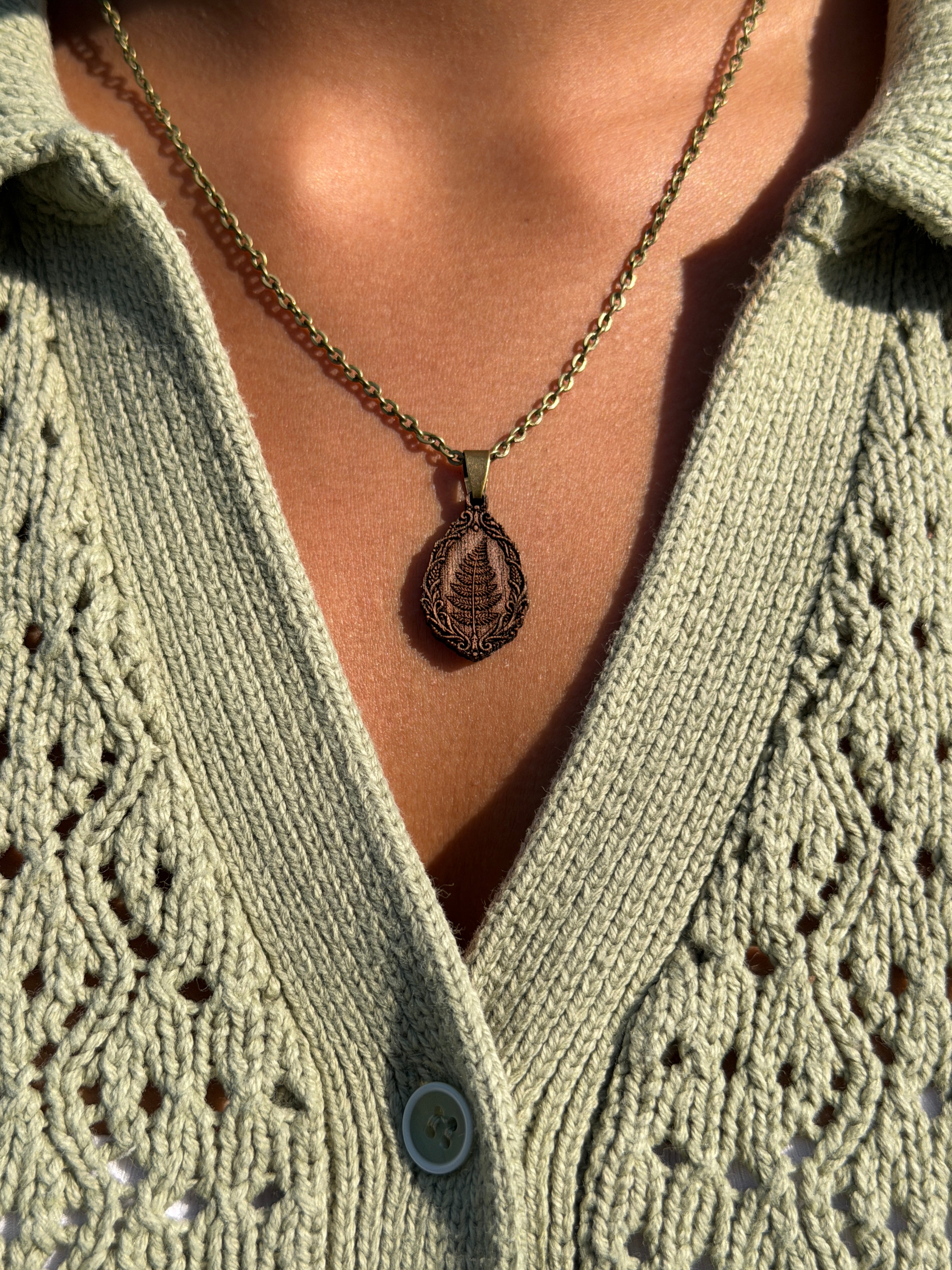 Fern Pendant - Renewal, Hope, and Gratitude