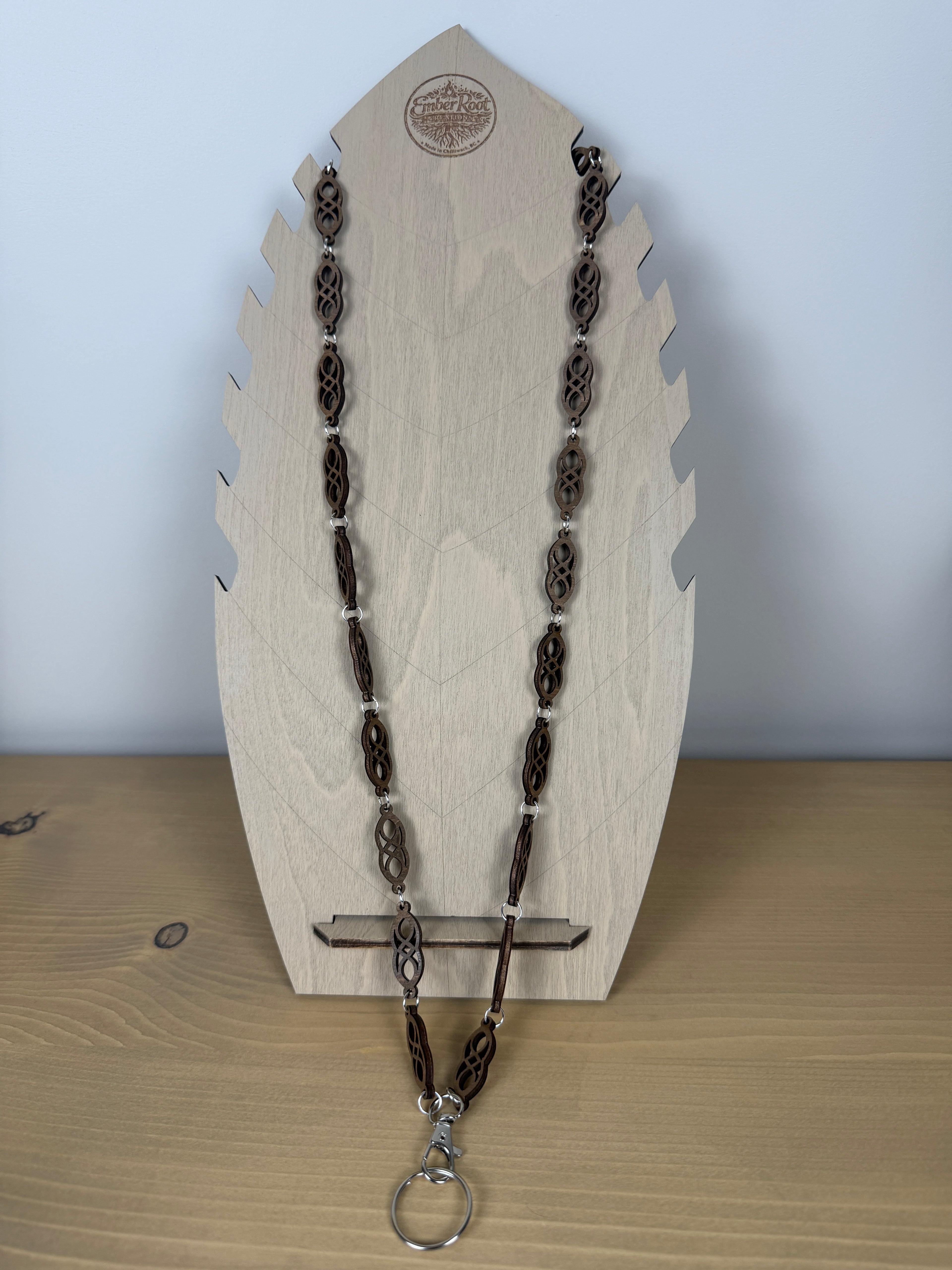 Wood Link Lanyard set