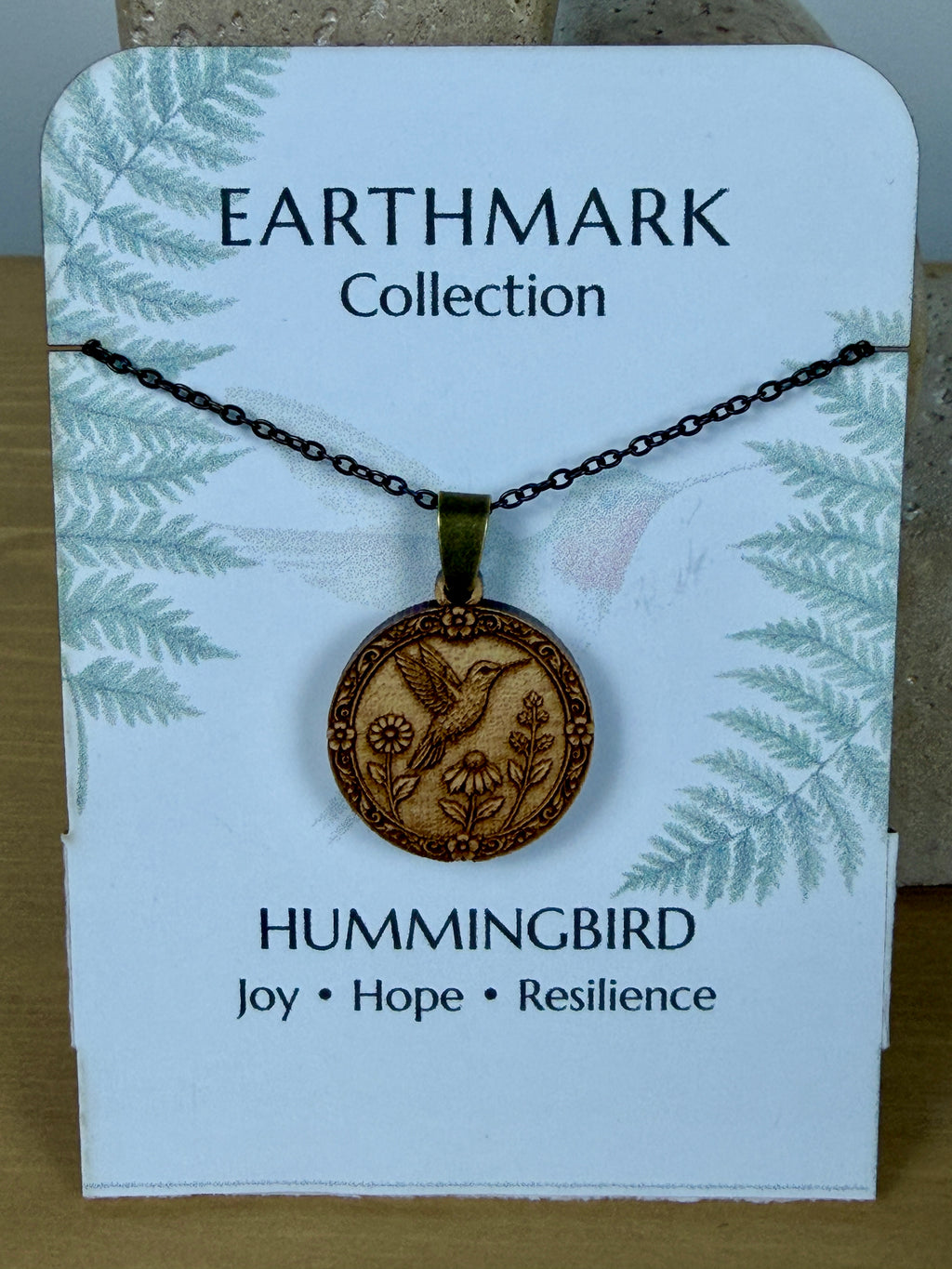 Hummingbird Pendant - Joy, Hope and Resilience