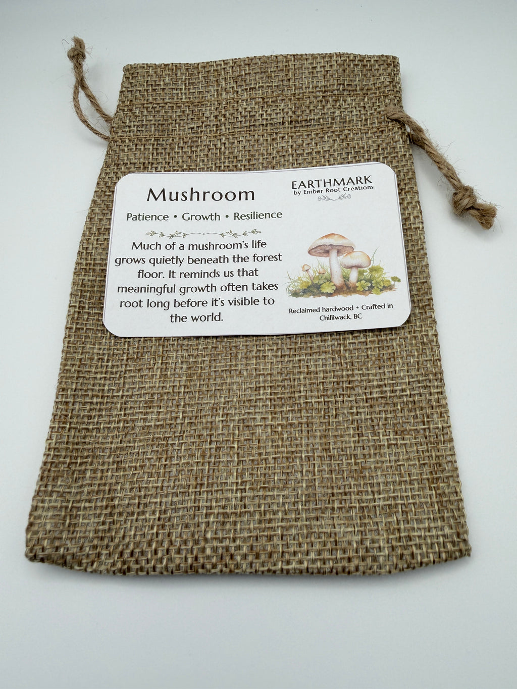Mushroom - Patience, Growth and Resilience