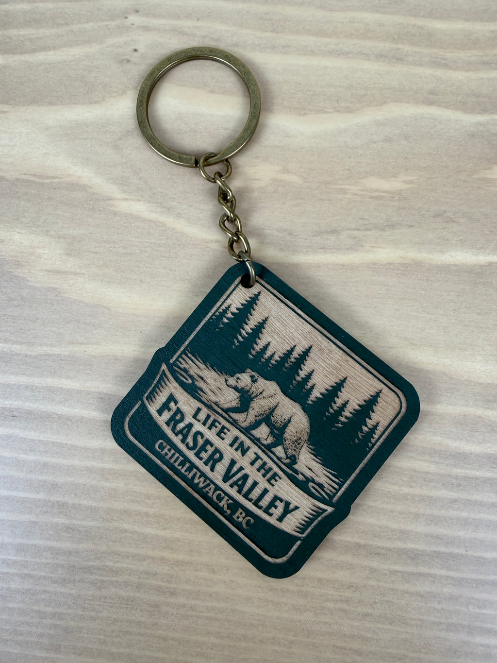 Life in the Fraser Valley Keychain - Chilliwack - Bear Country
