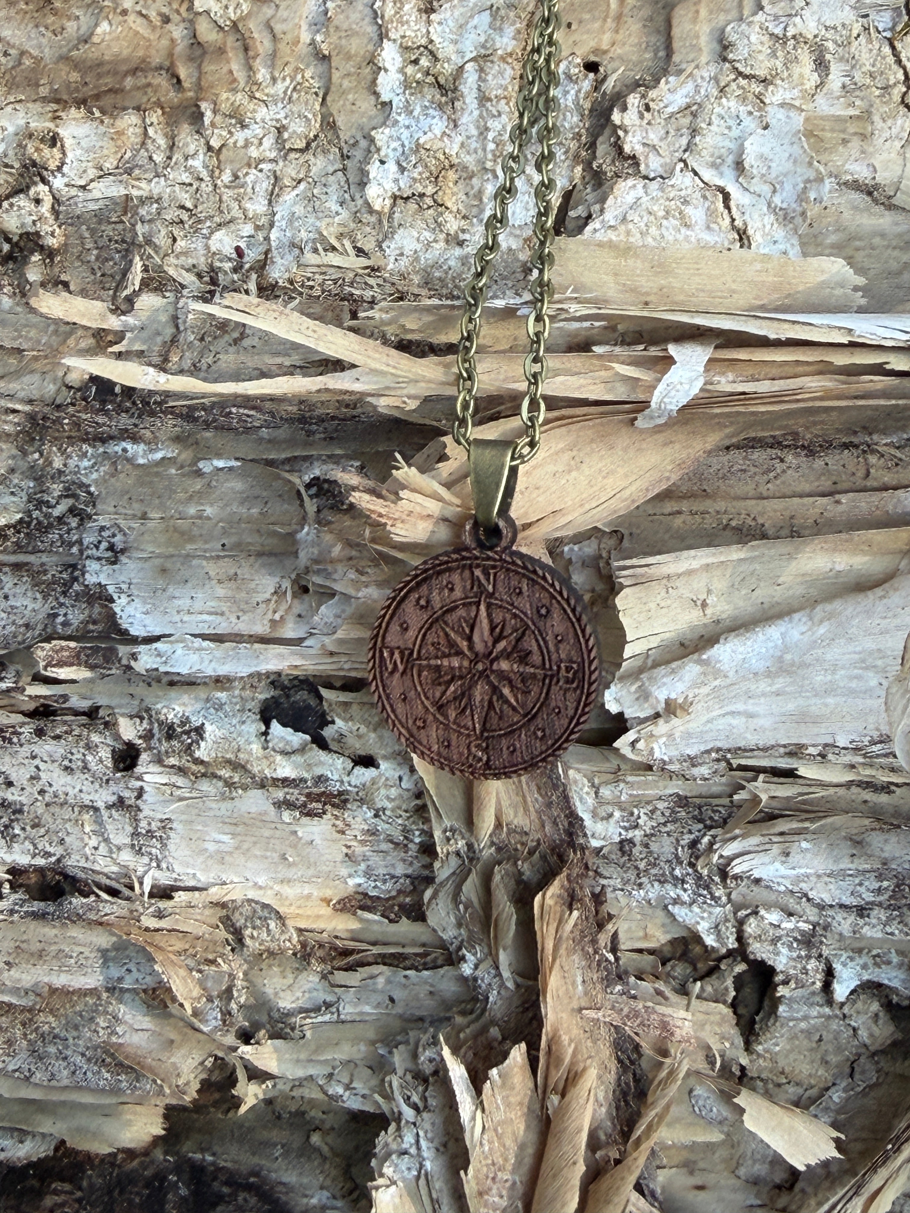 Compass Rose Pendant - Direction, Purpose and Courage