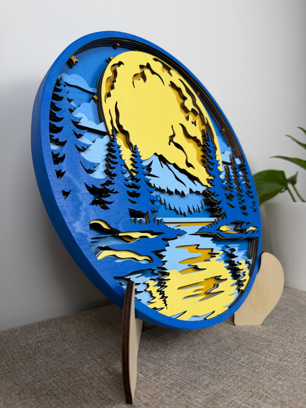 Moonrise Over Timberline