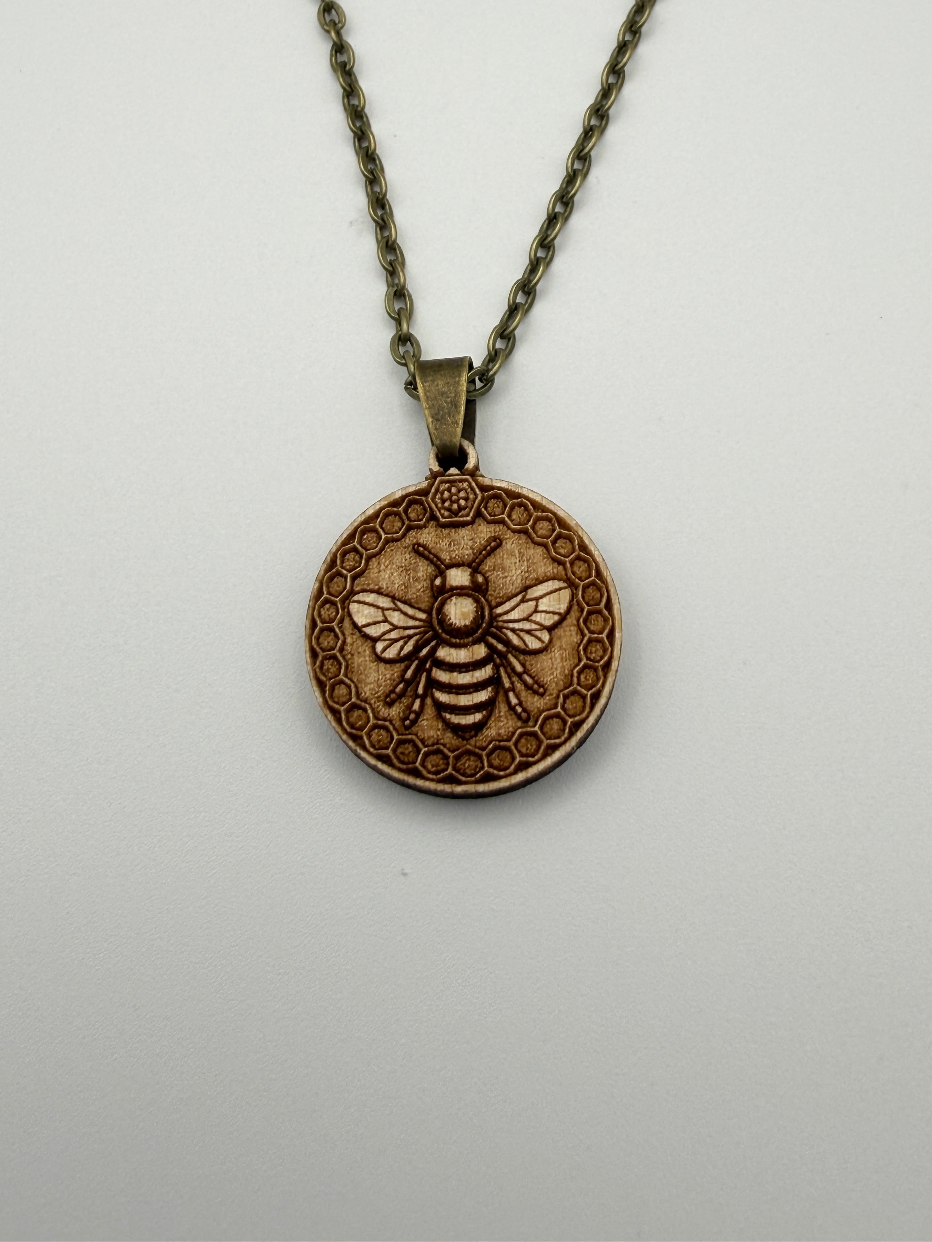 Bee Pendant - Purpose, Service and Community