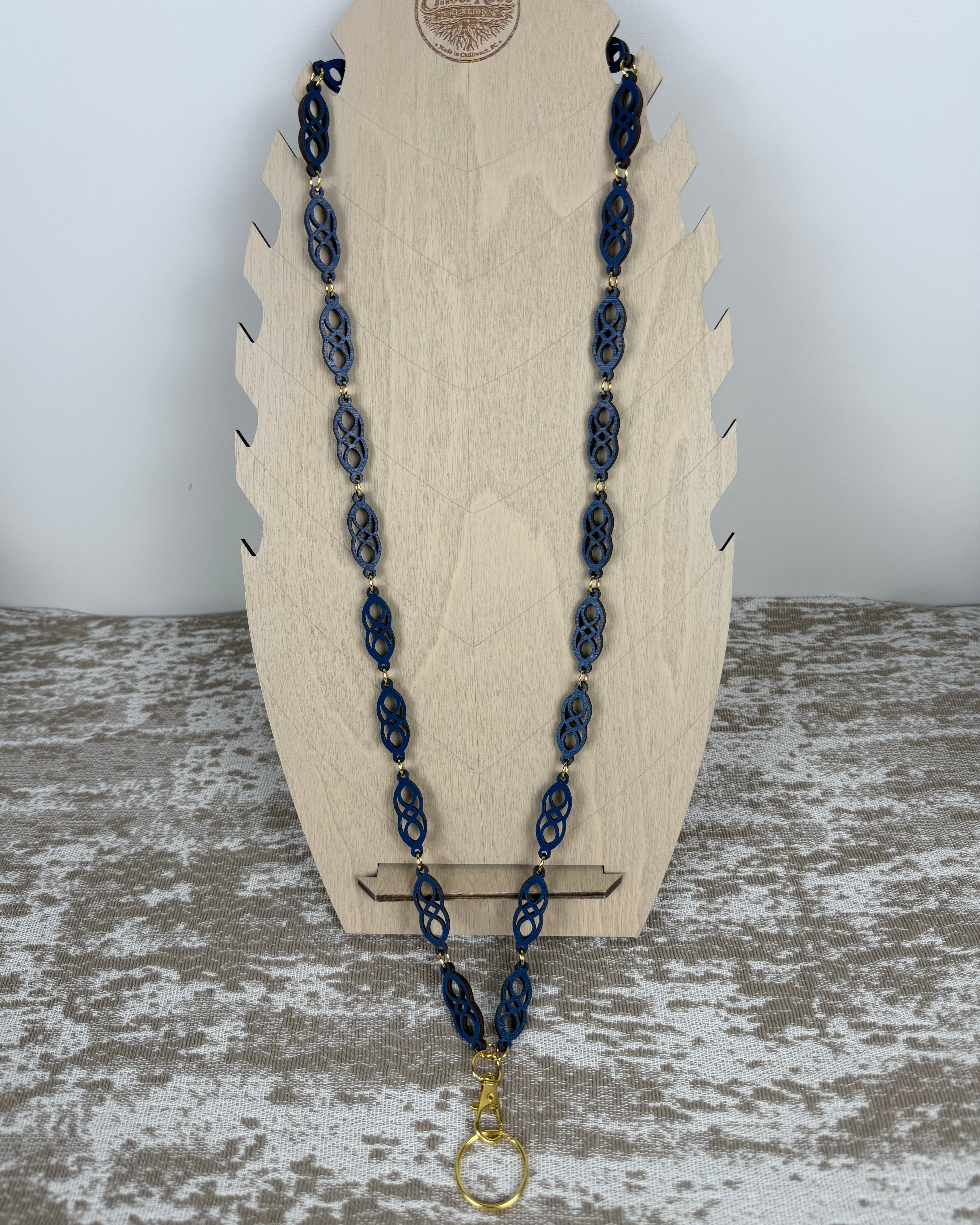 Wood Link Lanyard set