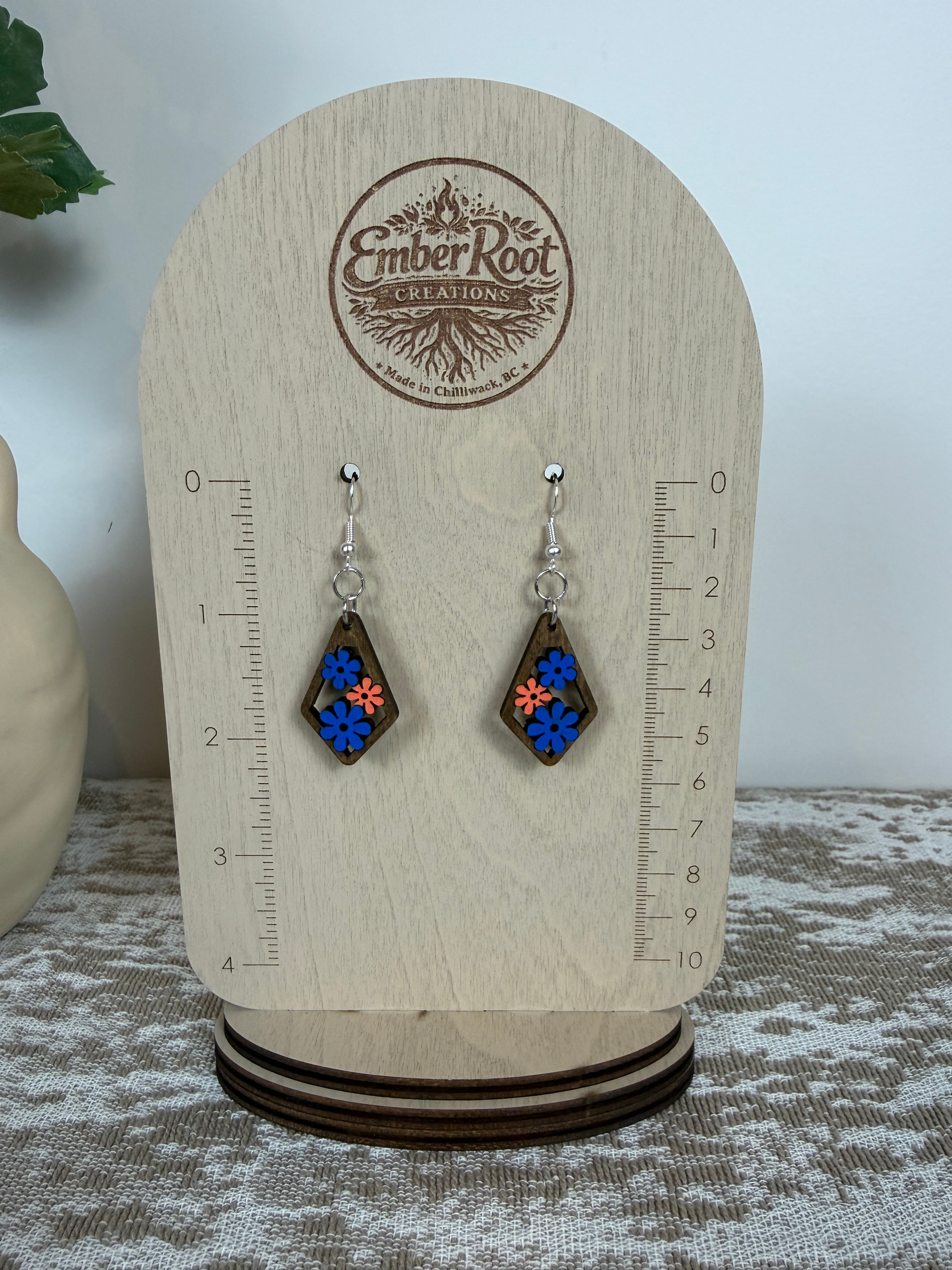 🌼 Spring Bloom Floral - Dangle Earrings