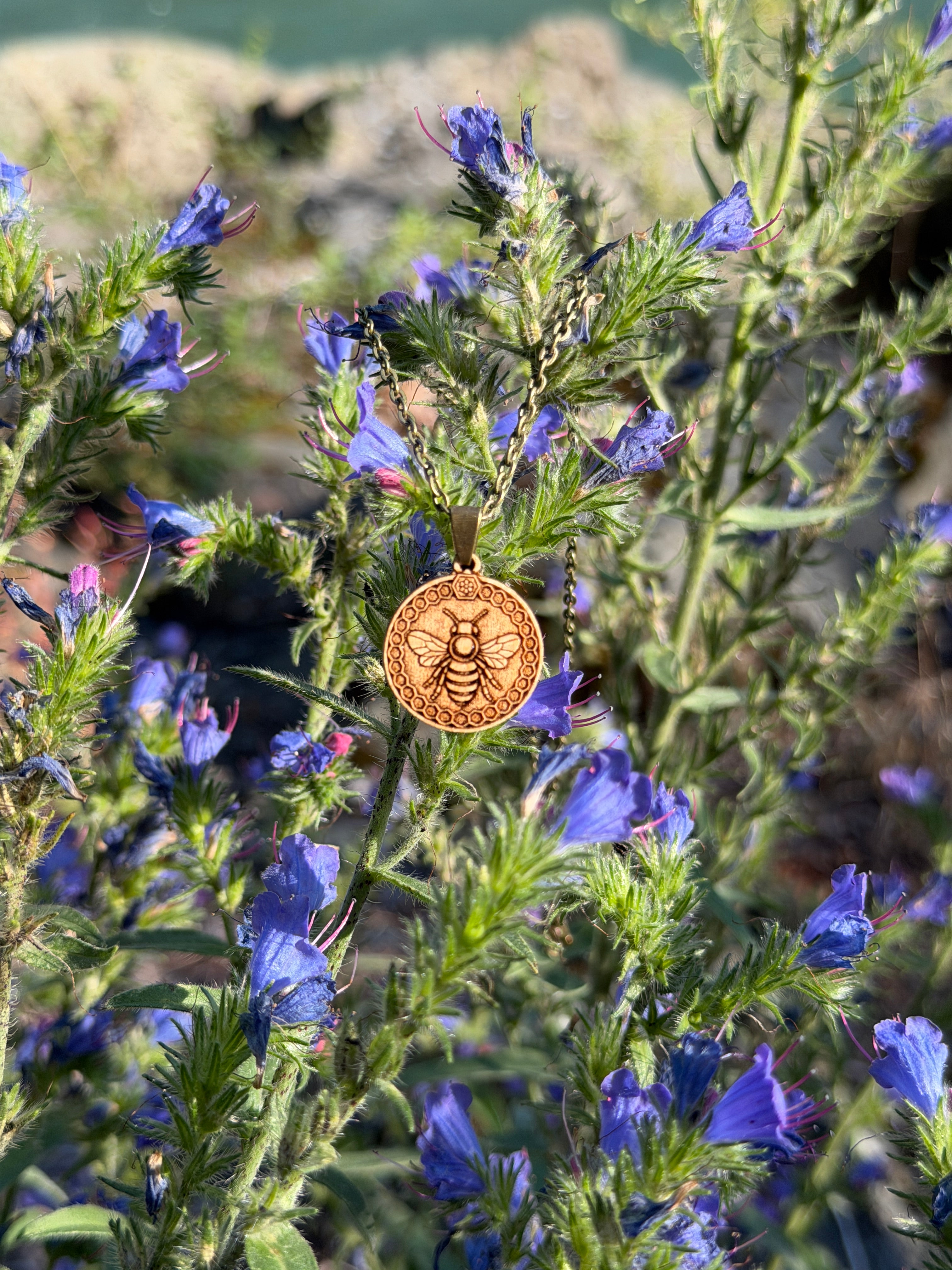 Bee Pendant - Purpose, Service and Community