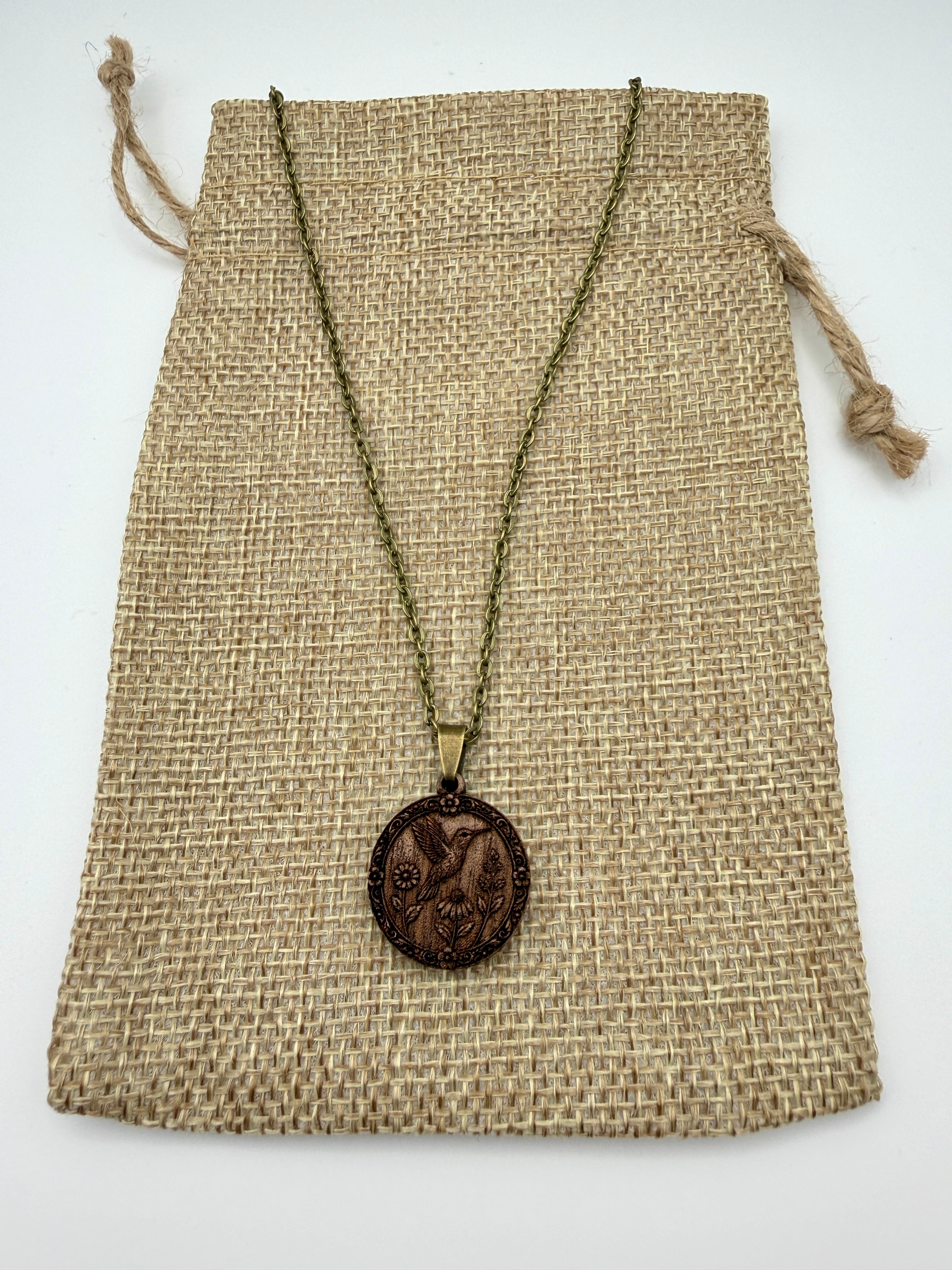 Hummingbird Pendant - Joy, Hope and Resilience