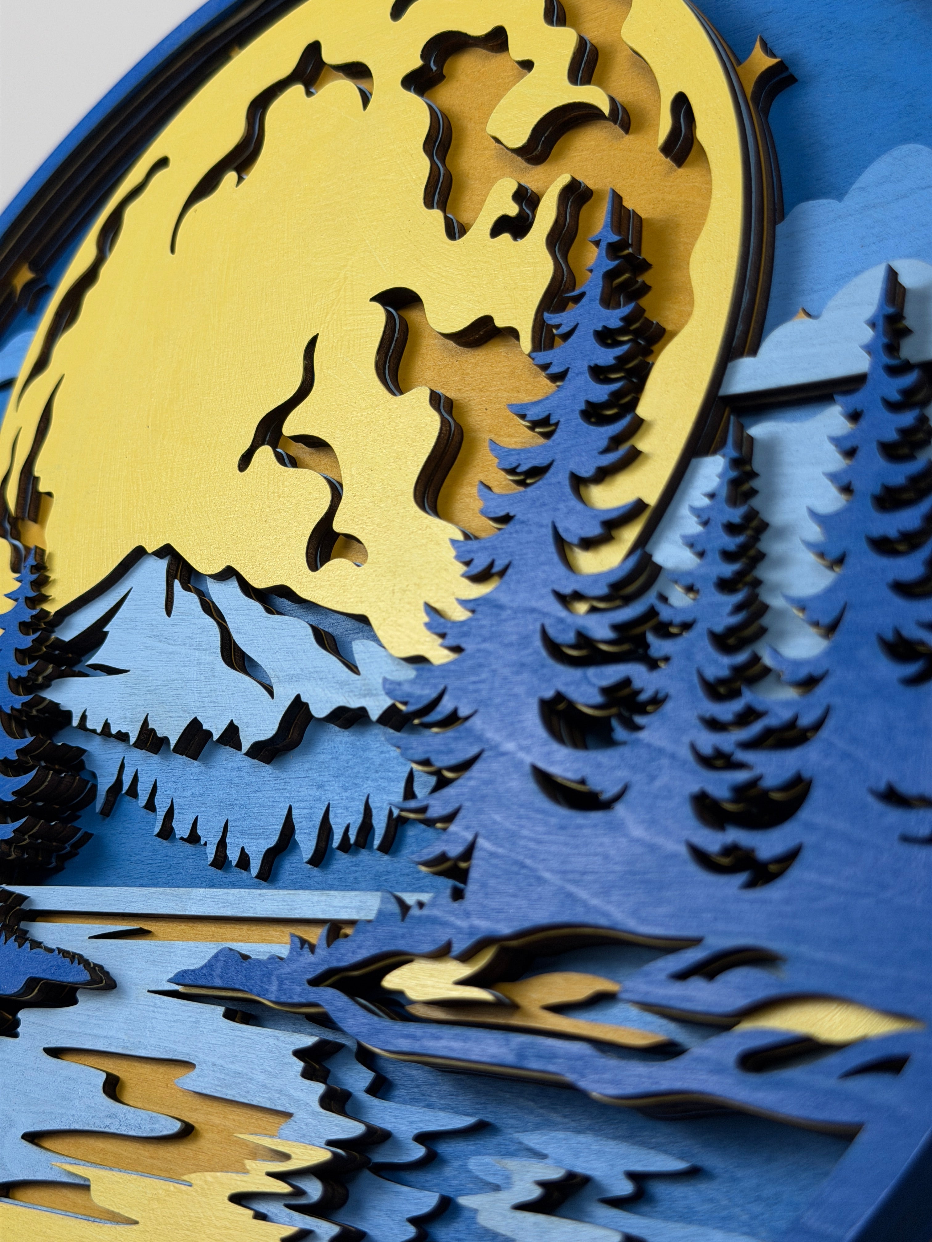 Moonrise Over Timberline