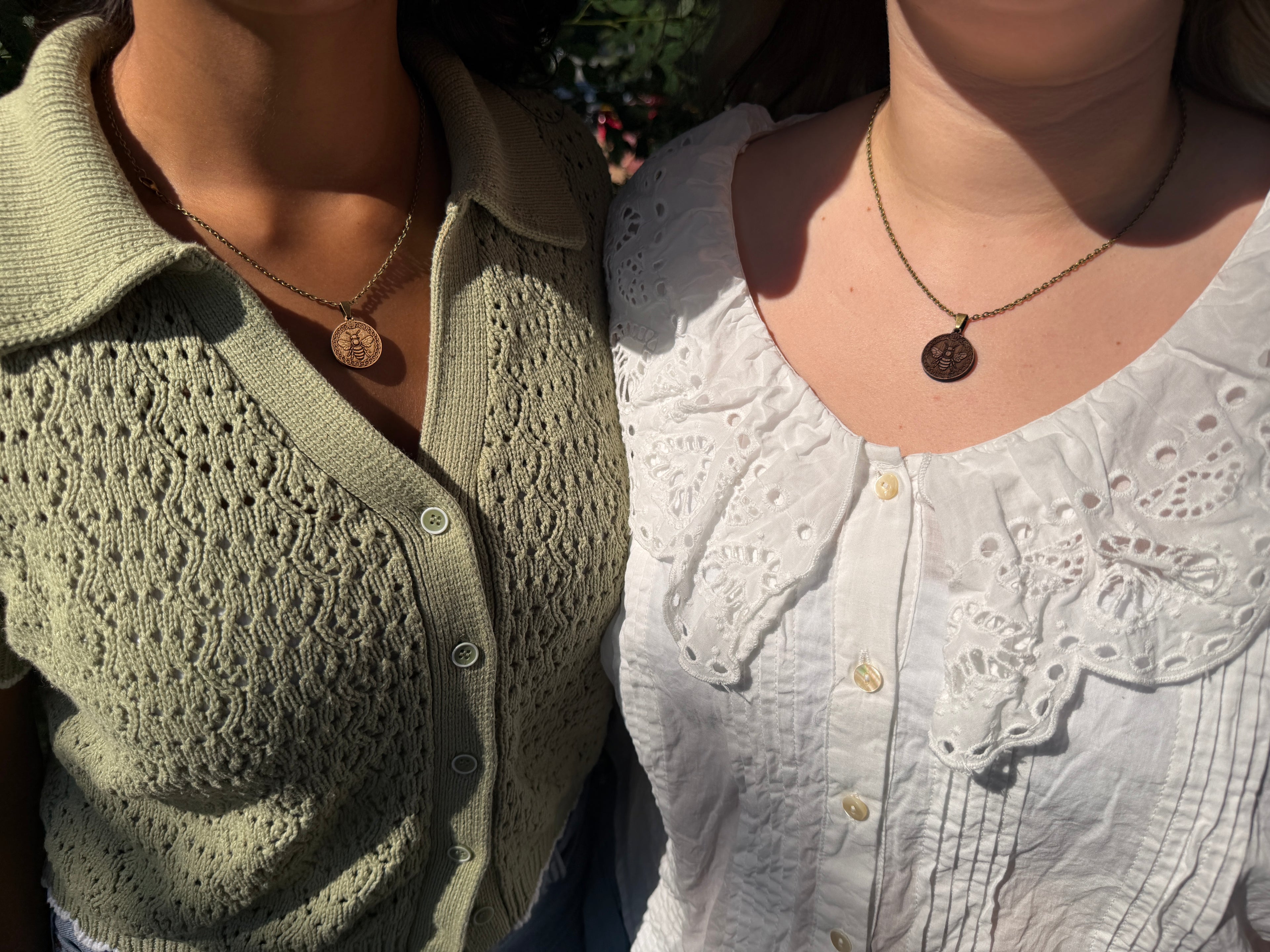 Bee Pendant - Purpose, Service and Community