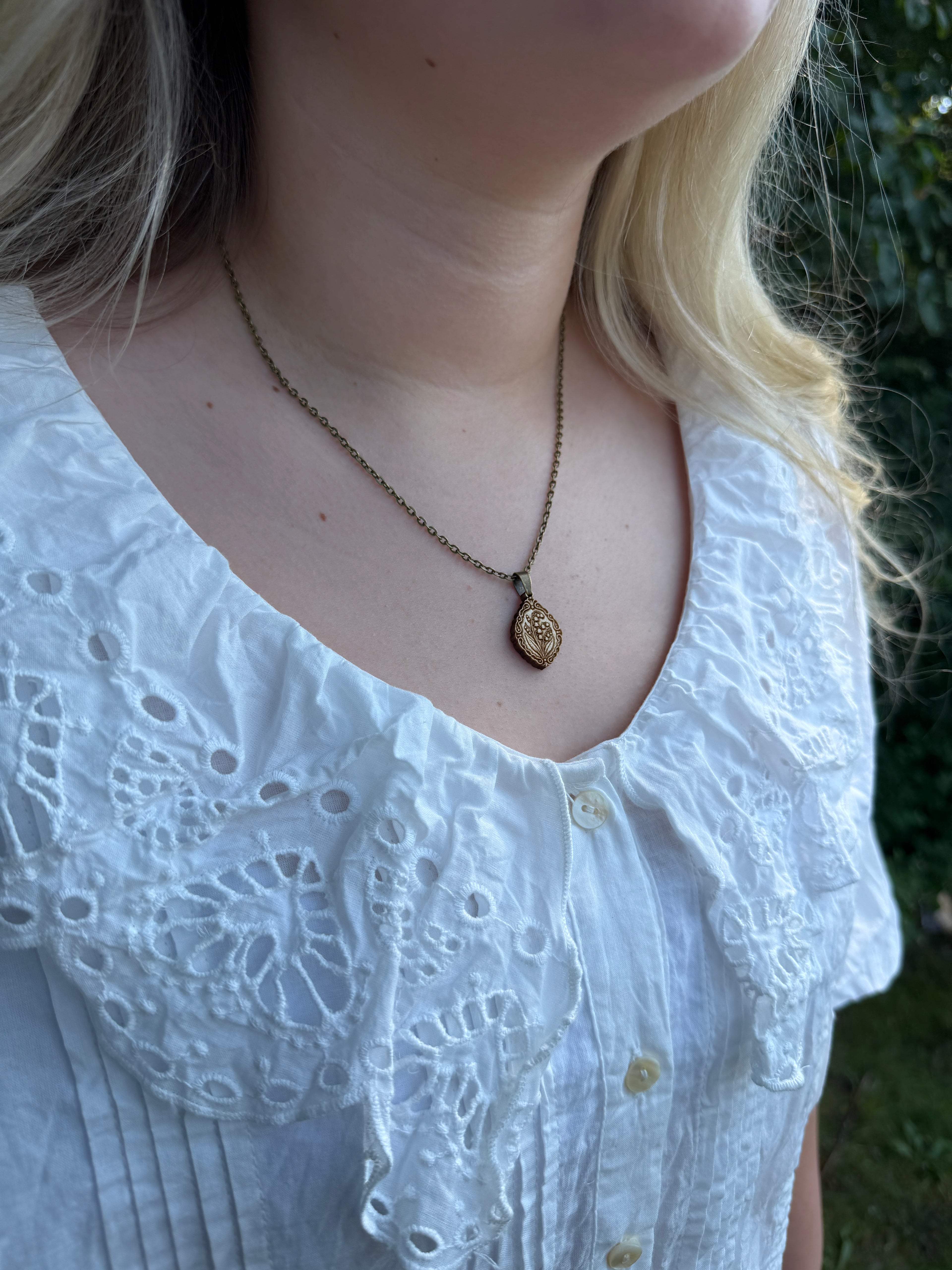 Lily of the Valley Pendant - Grace, Hope, and Renewal