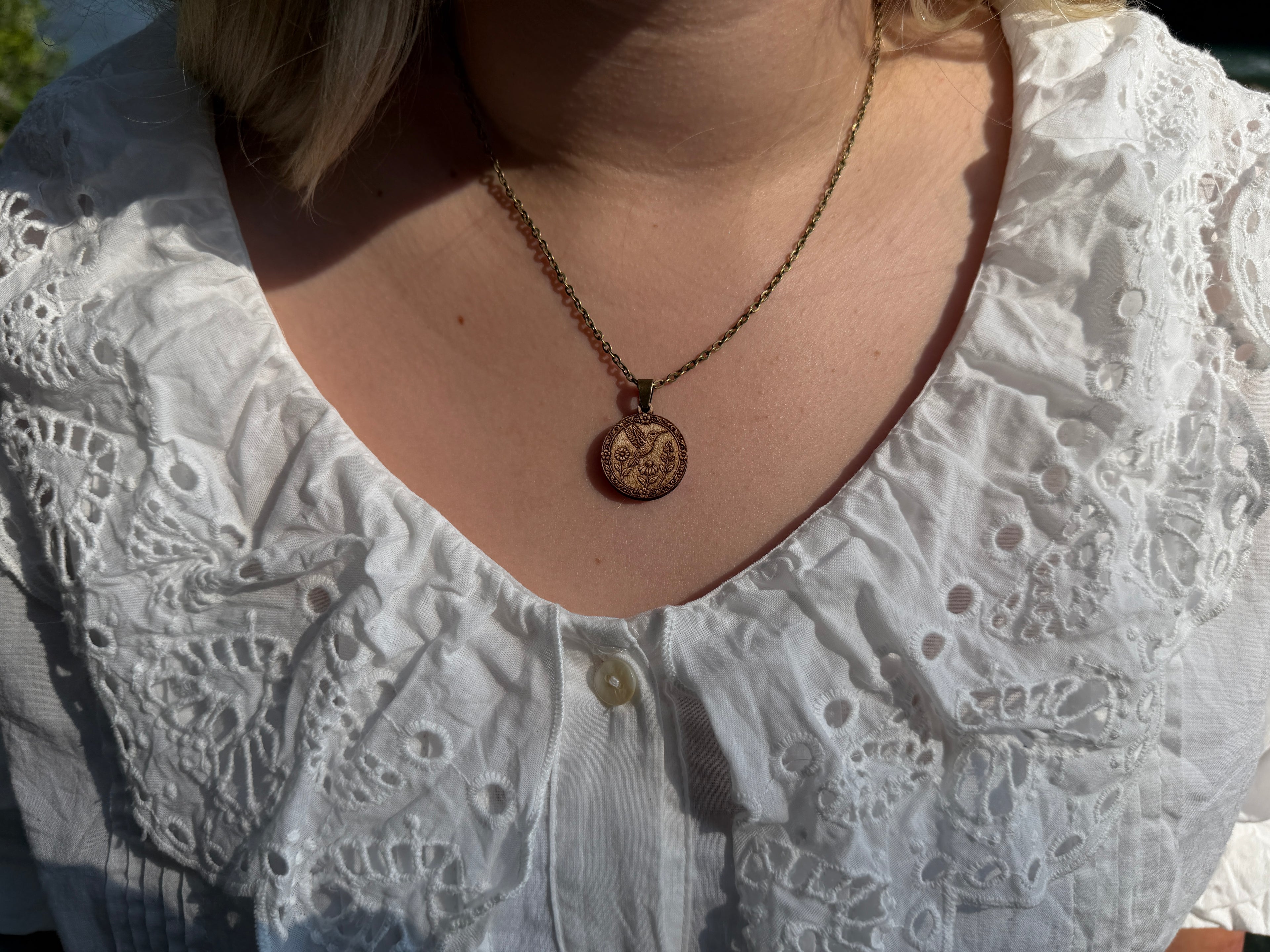 Hummingbird Pendant - Joy, Hope and Resilience