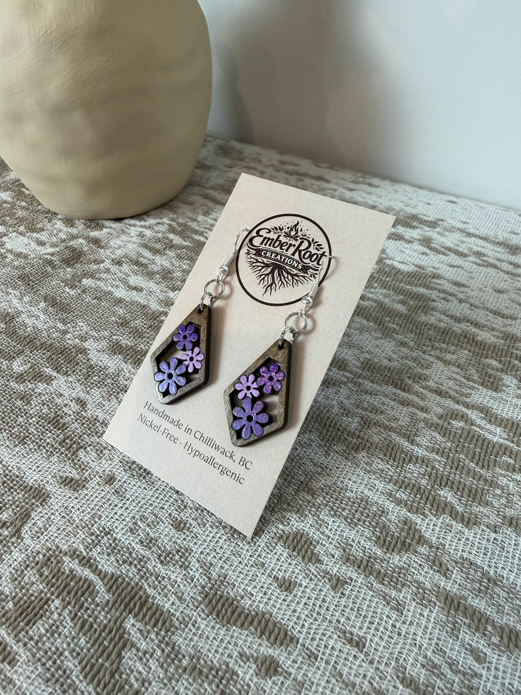 🌼 Spring Bloom Floral - Dangle Earrings