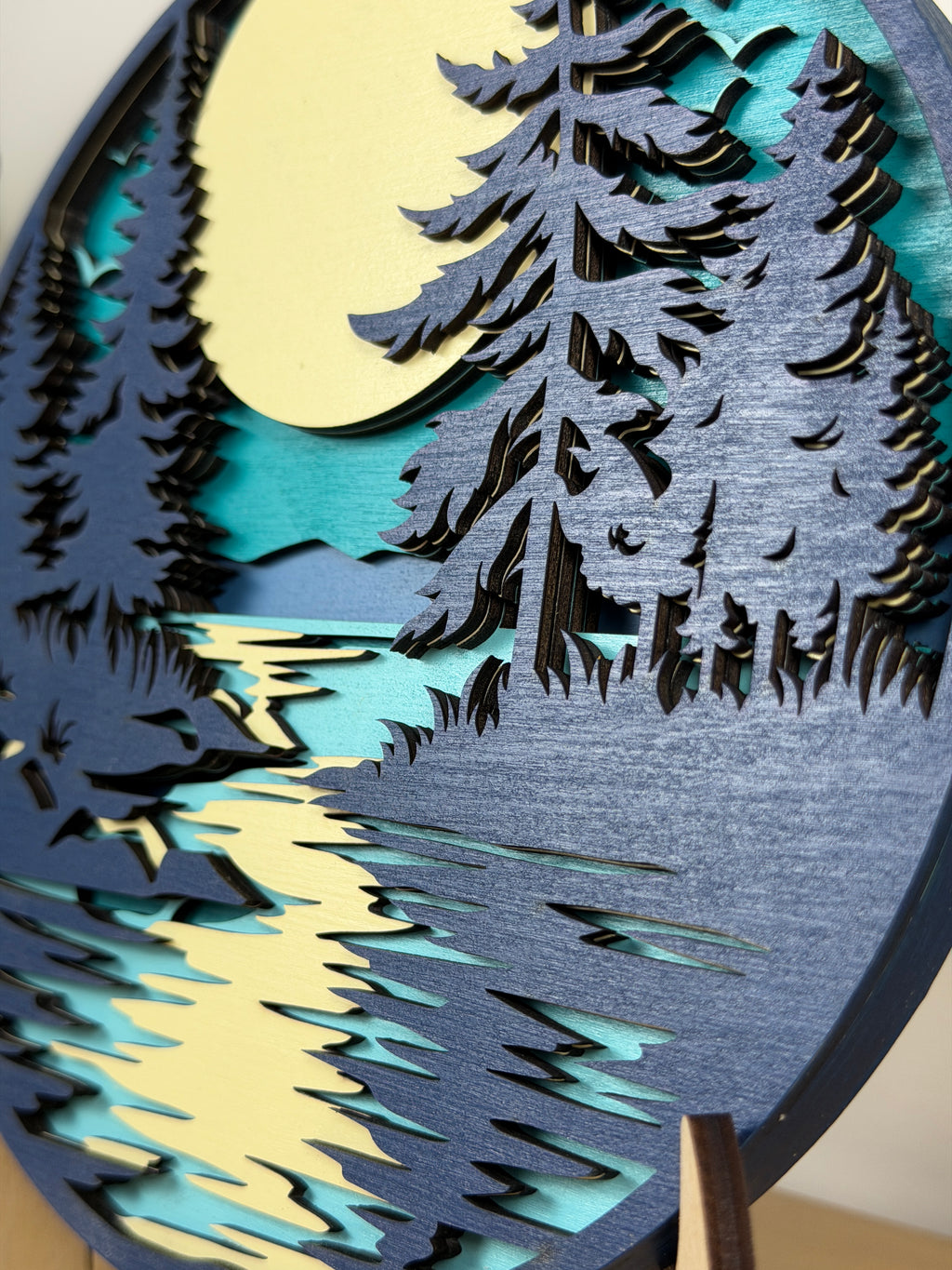 Reflections at Moonrise