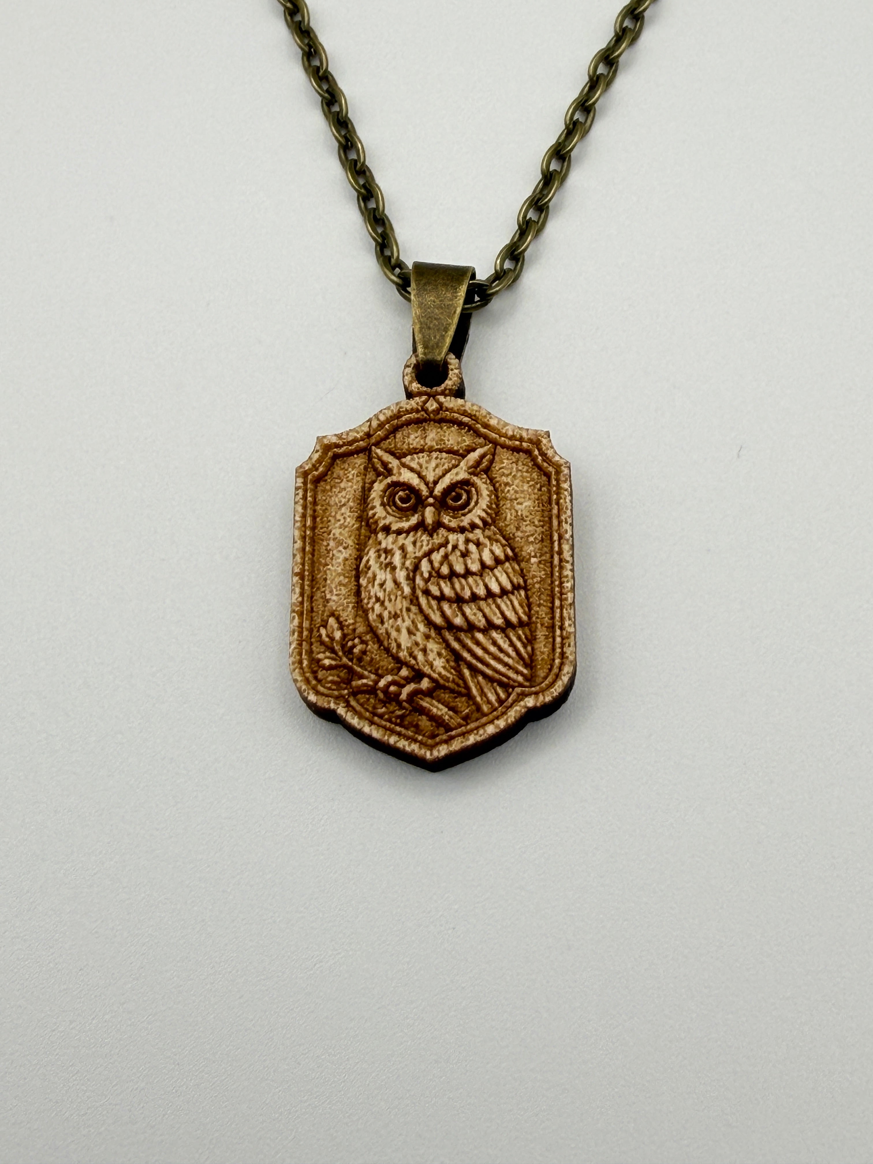 Owl Pendant - Wisdom, Patience and Perspective