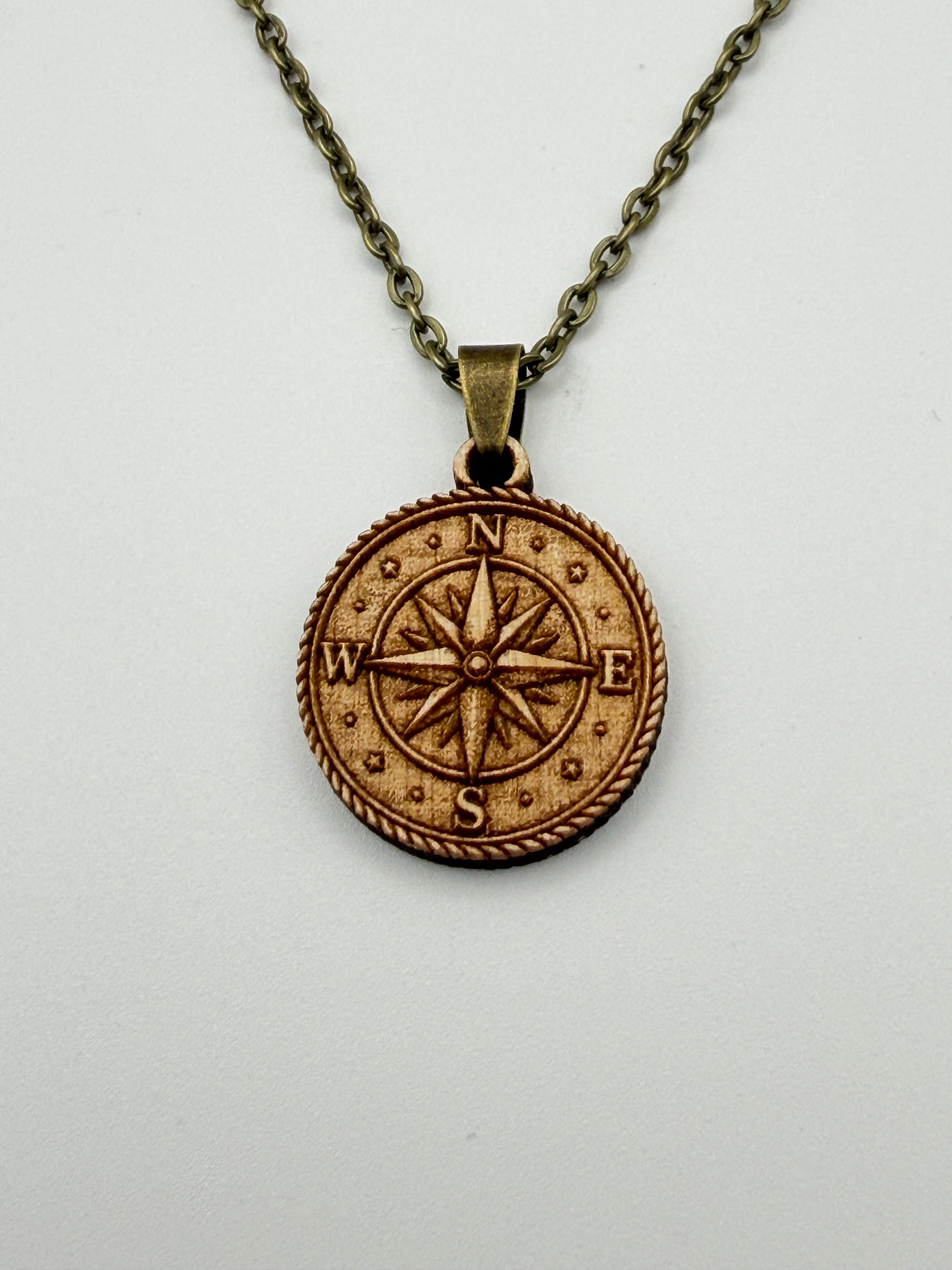 Compass Rose Pendant - Direction, Purpose and Courage