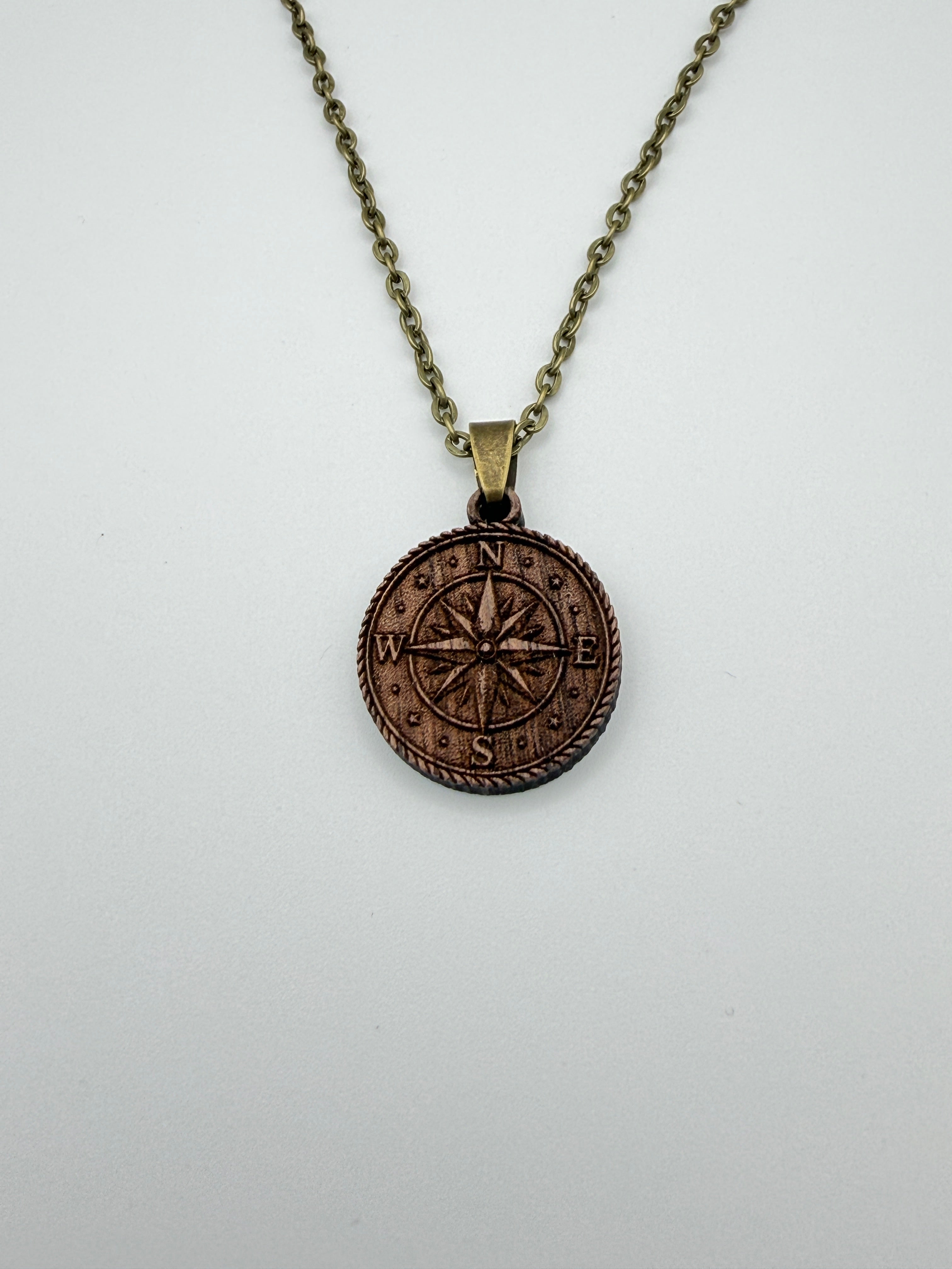 Compass Rose Pendant - Direction, Purpose and Courage