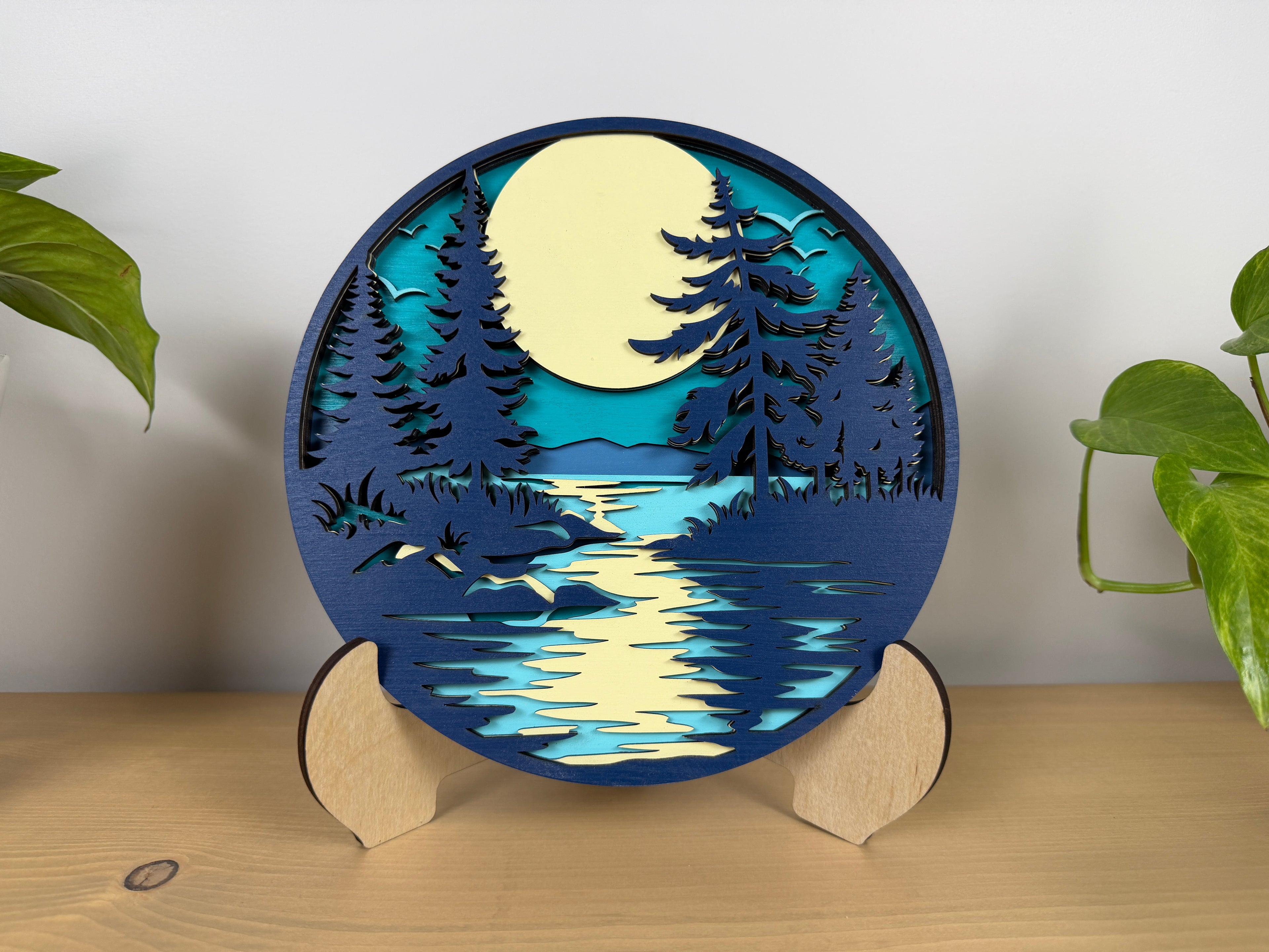 Reflections at Moonrise