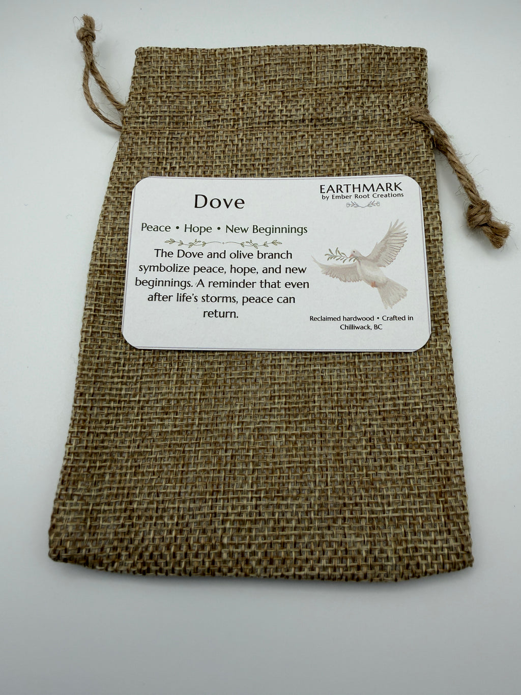 Dove Pendant - Peace, Hope and New Beginnings