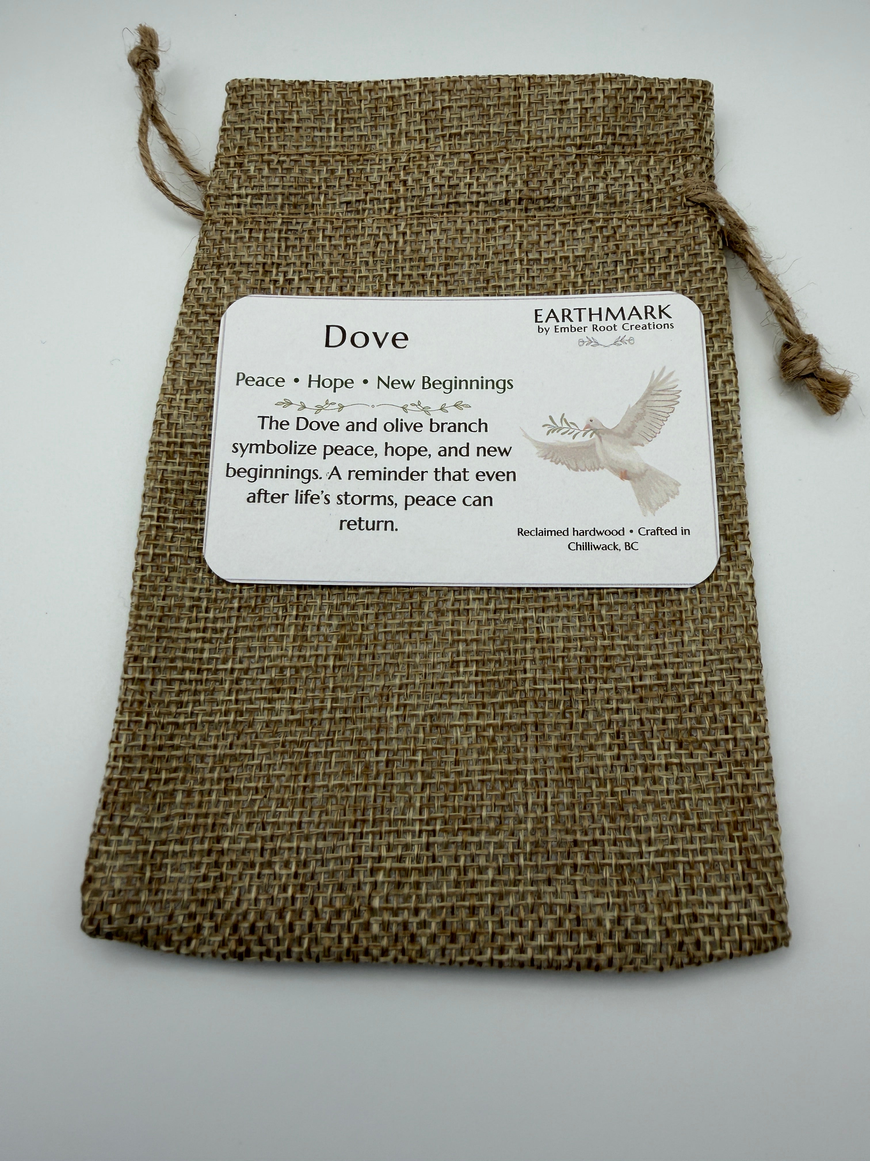 Dove Pendant - Peace, Hope and New Beginnings