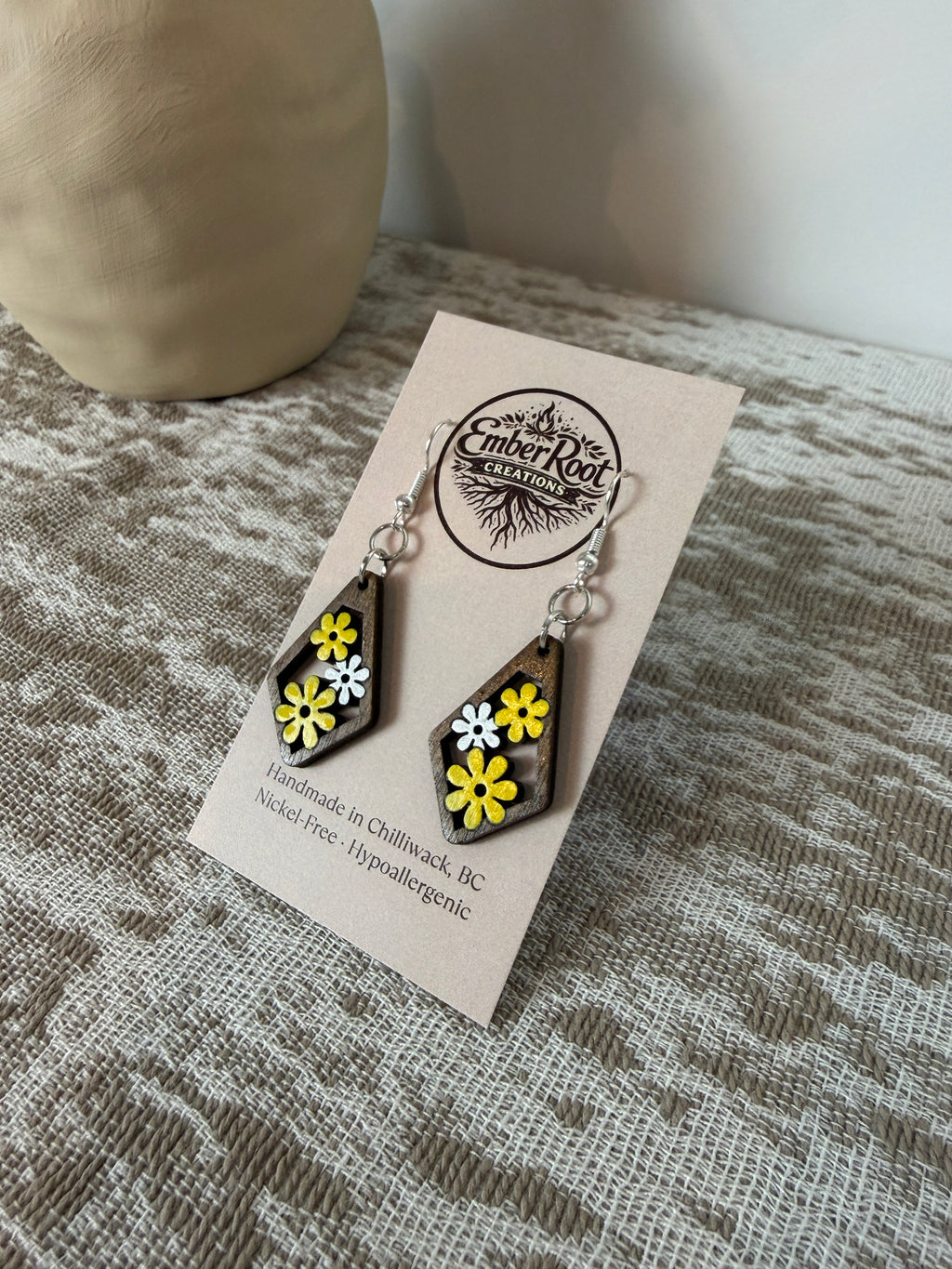 🌼 Spring Bloom Floral - Dangle Earrings