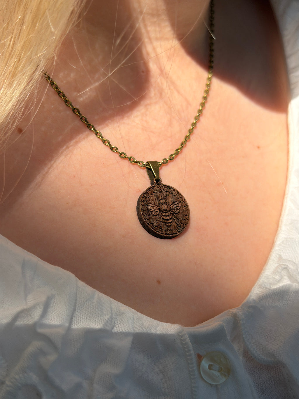 Bee Pendant - Purpose, Service and Community