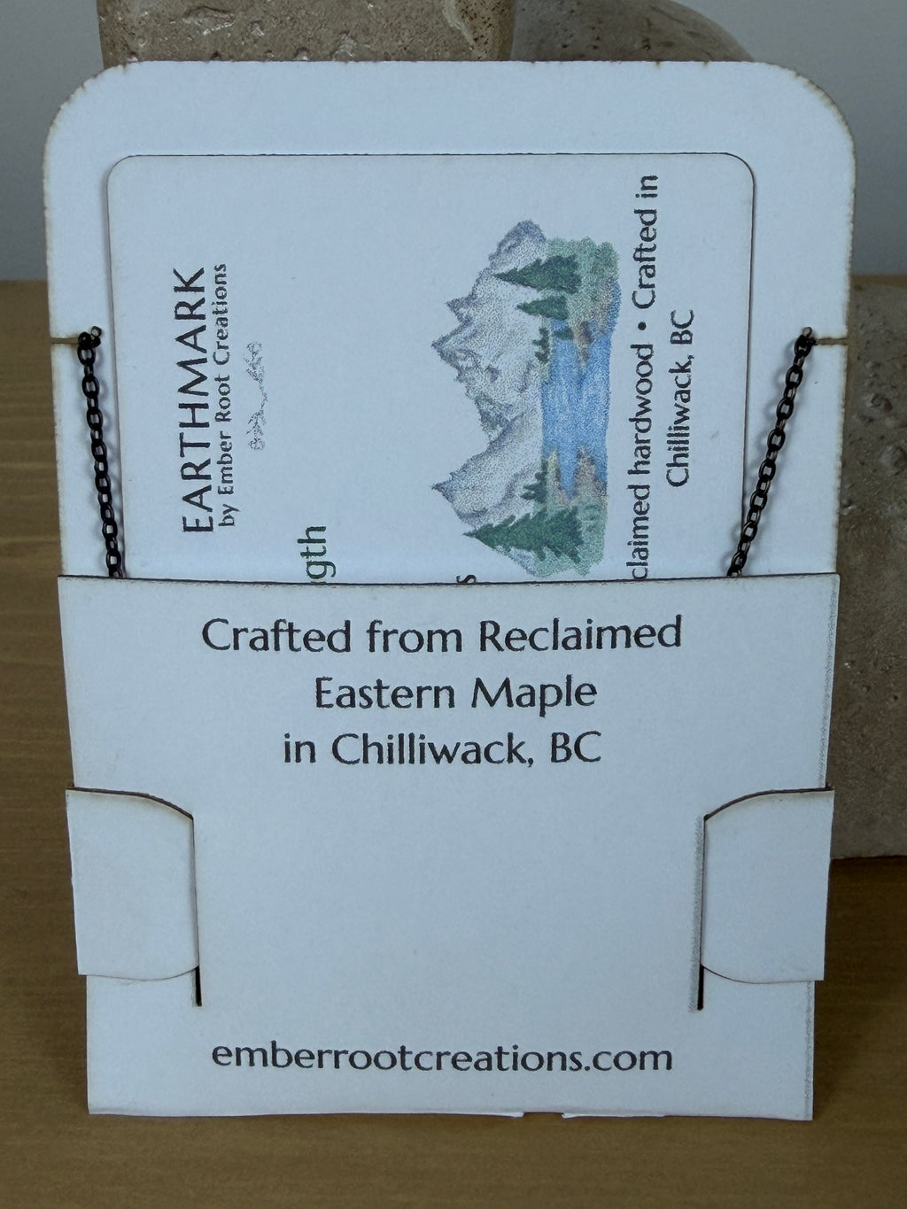 Mountain River Pendant - Adaptability, Persistence and Strength
