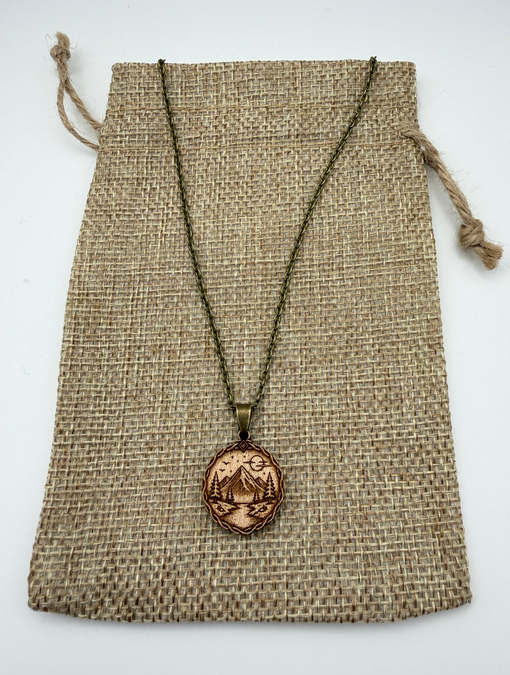 Mountain River Pendant - Adaptability, Persistence and Strength