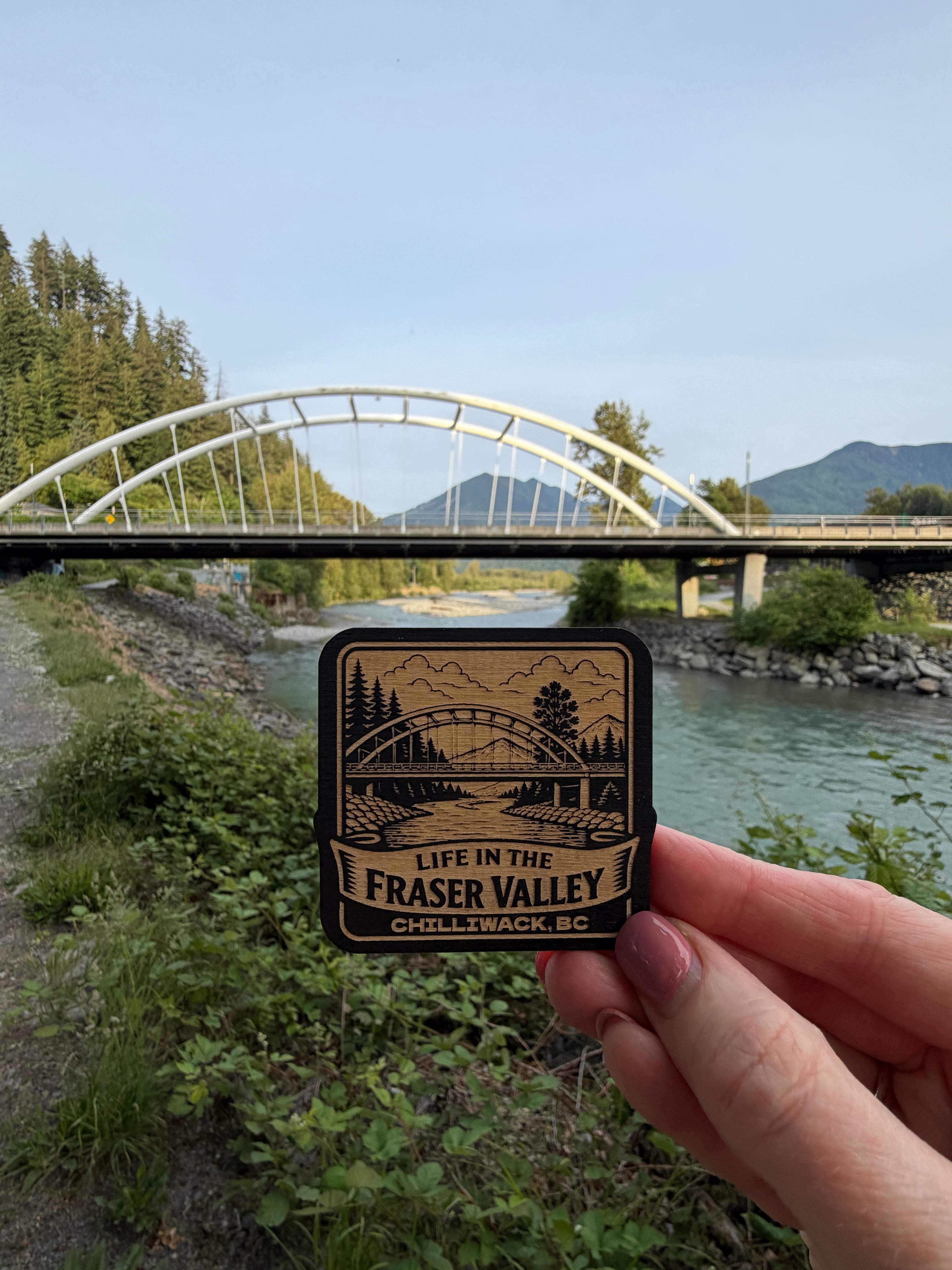 Vedder River Bridge Magnet
 - Chilliwack, BC