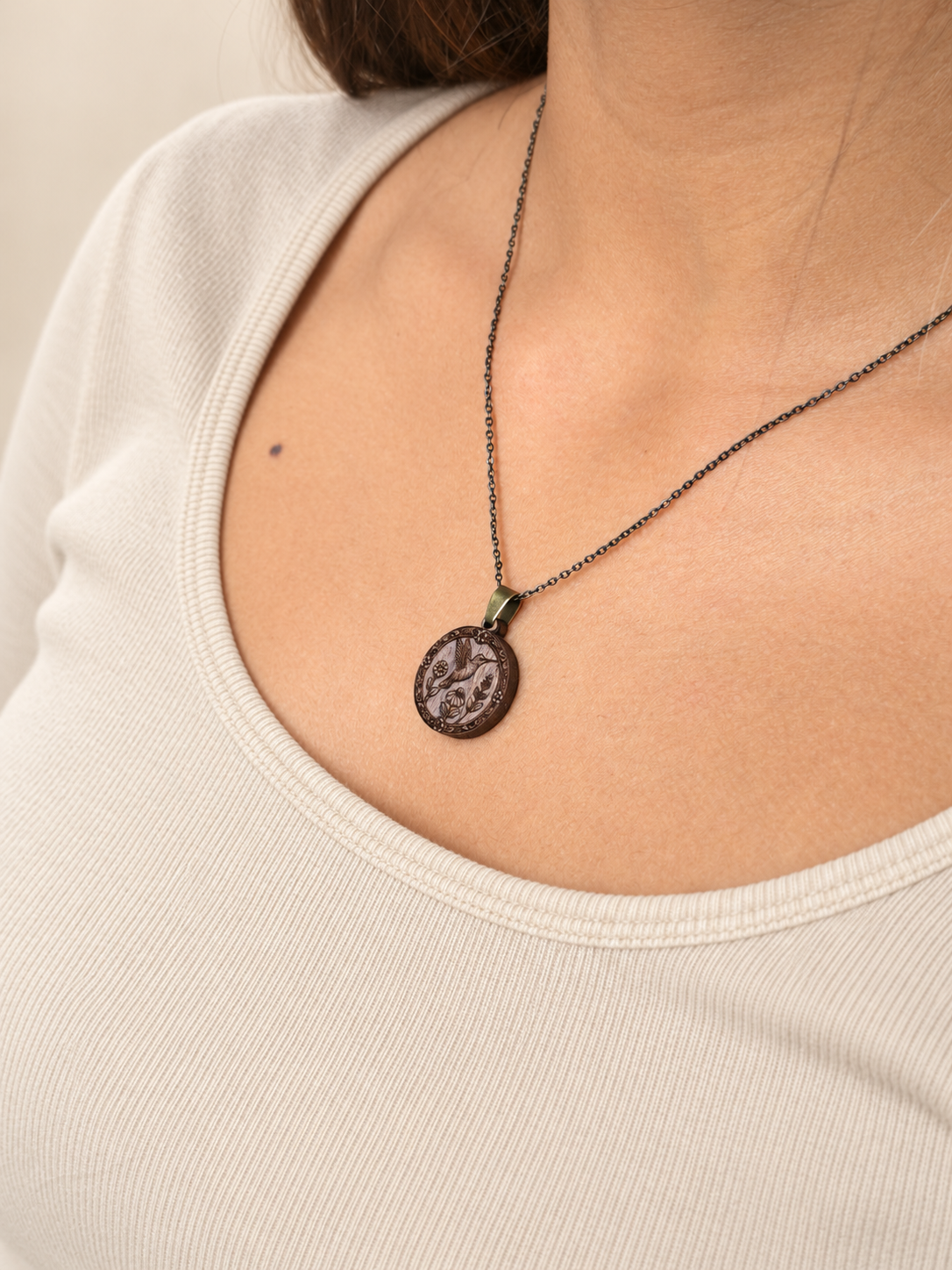 Hummingbird Pendant - Joy, Hope and Resilience