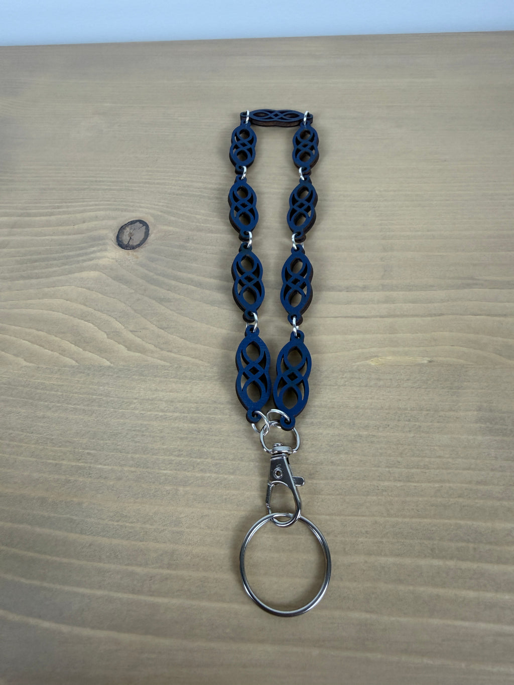 Handcrafted Wood Wristlet | Keychain + Phone Strap option