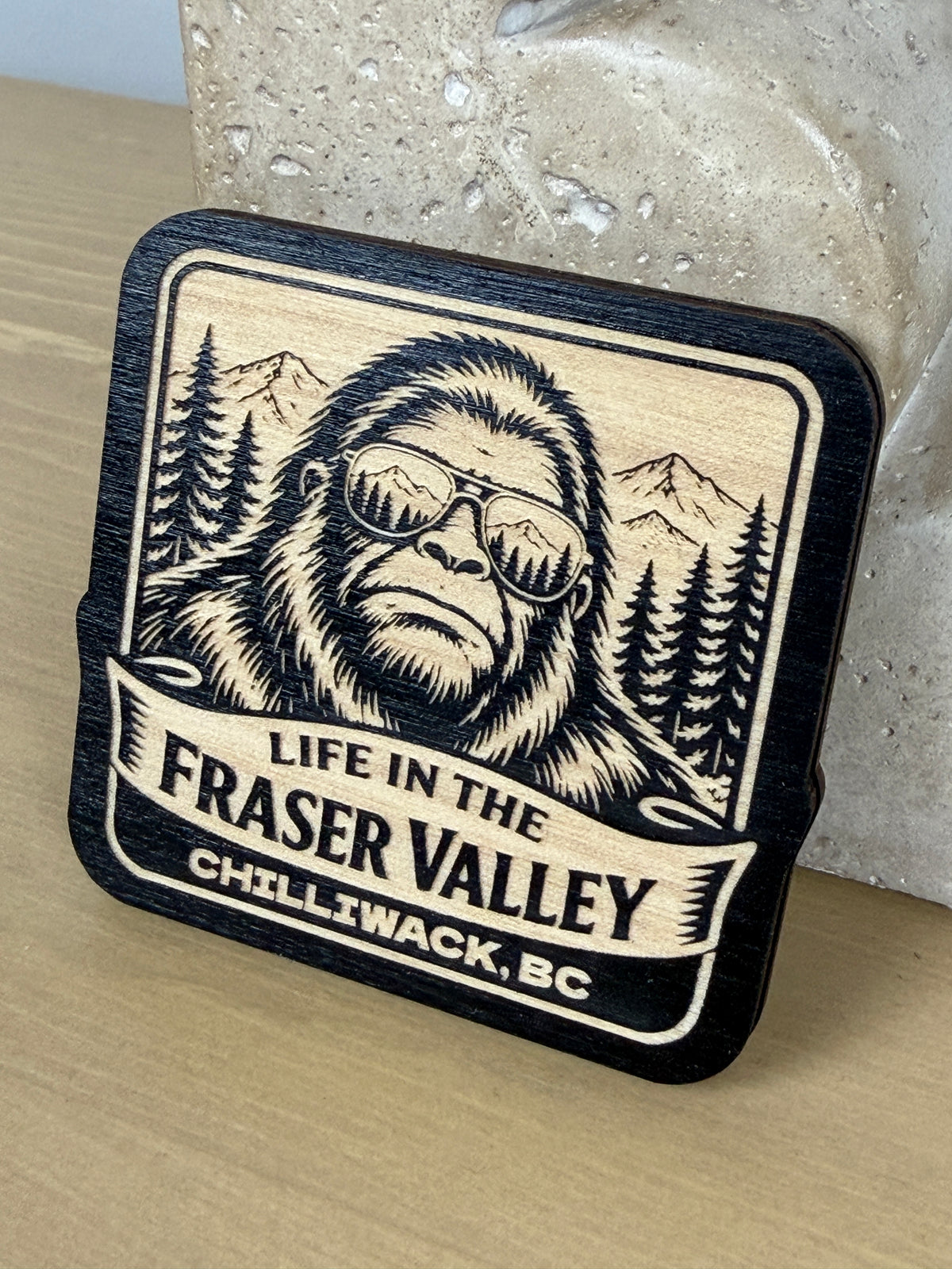 Life in the Fraser Valley Magnet - Chilliwack - Sasquatch
