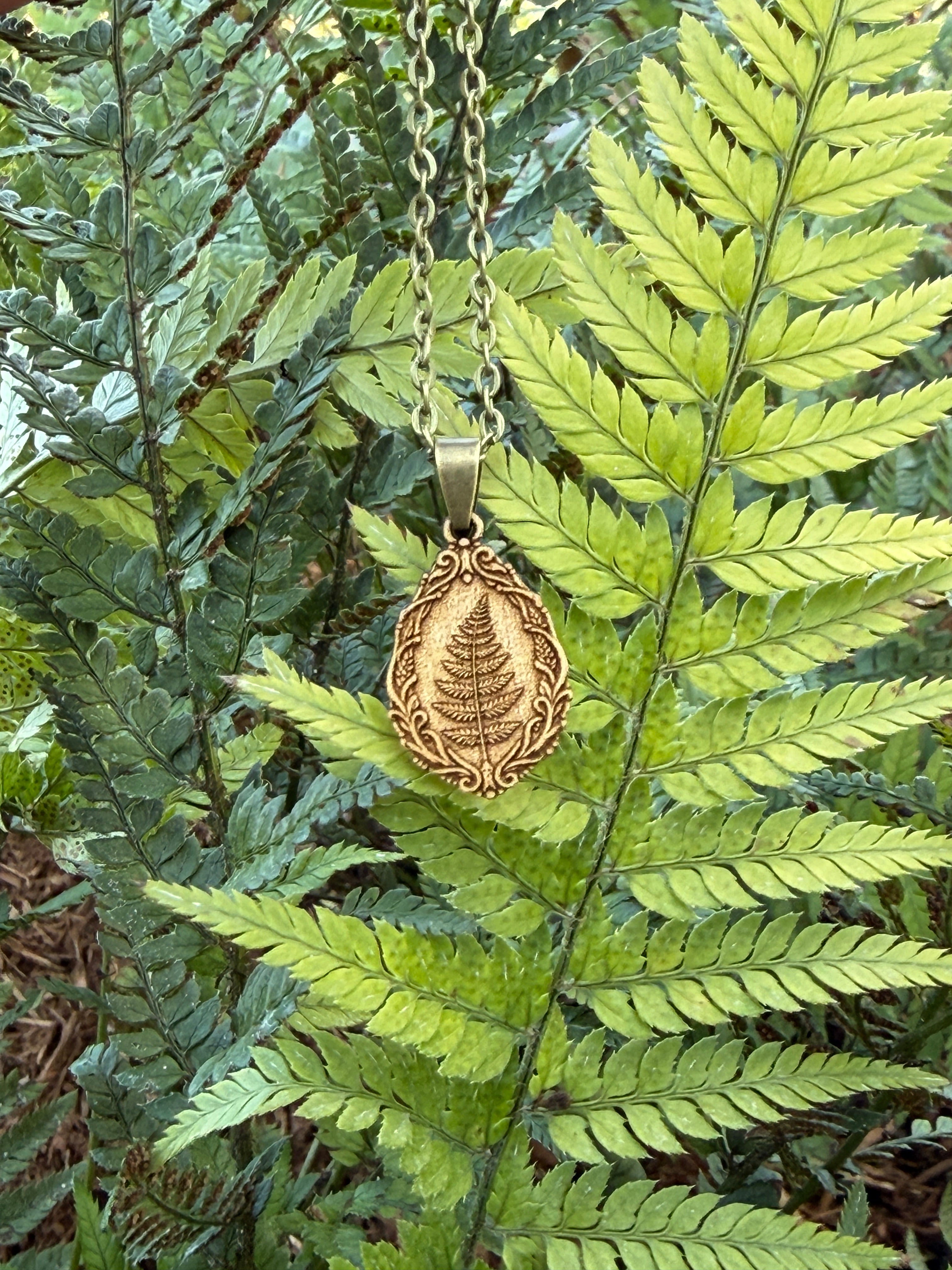 Fern Pendant - Renewal, Hope, and Gratitude
