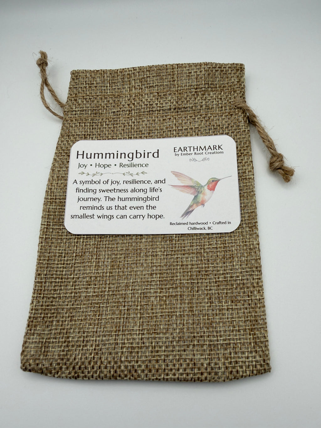 Hummingbird Pendant - Joy, Hope and Resilience
