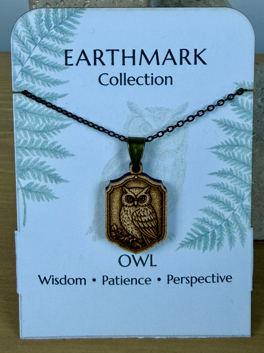 Owl Pendant - Wisdom, Patience and Perspective