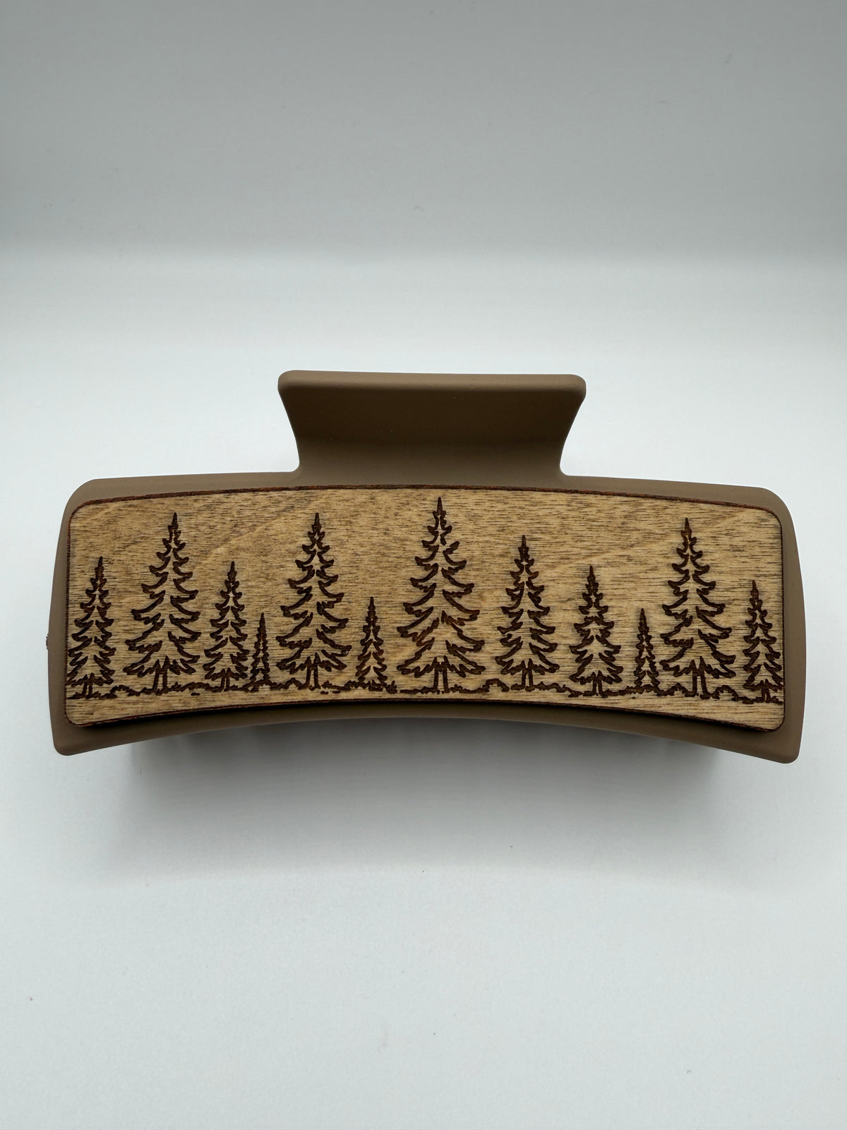 Forest Wood Hair Clip