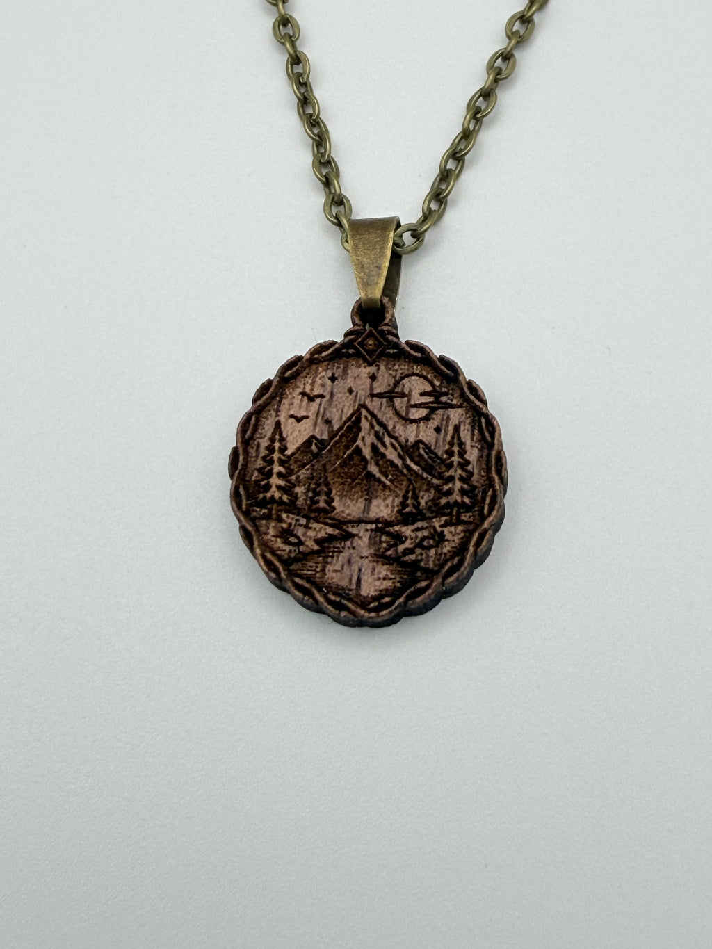 Mountain River Pendant - Adaptability, Persistence and Strength
