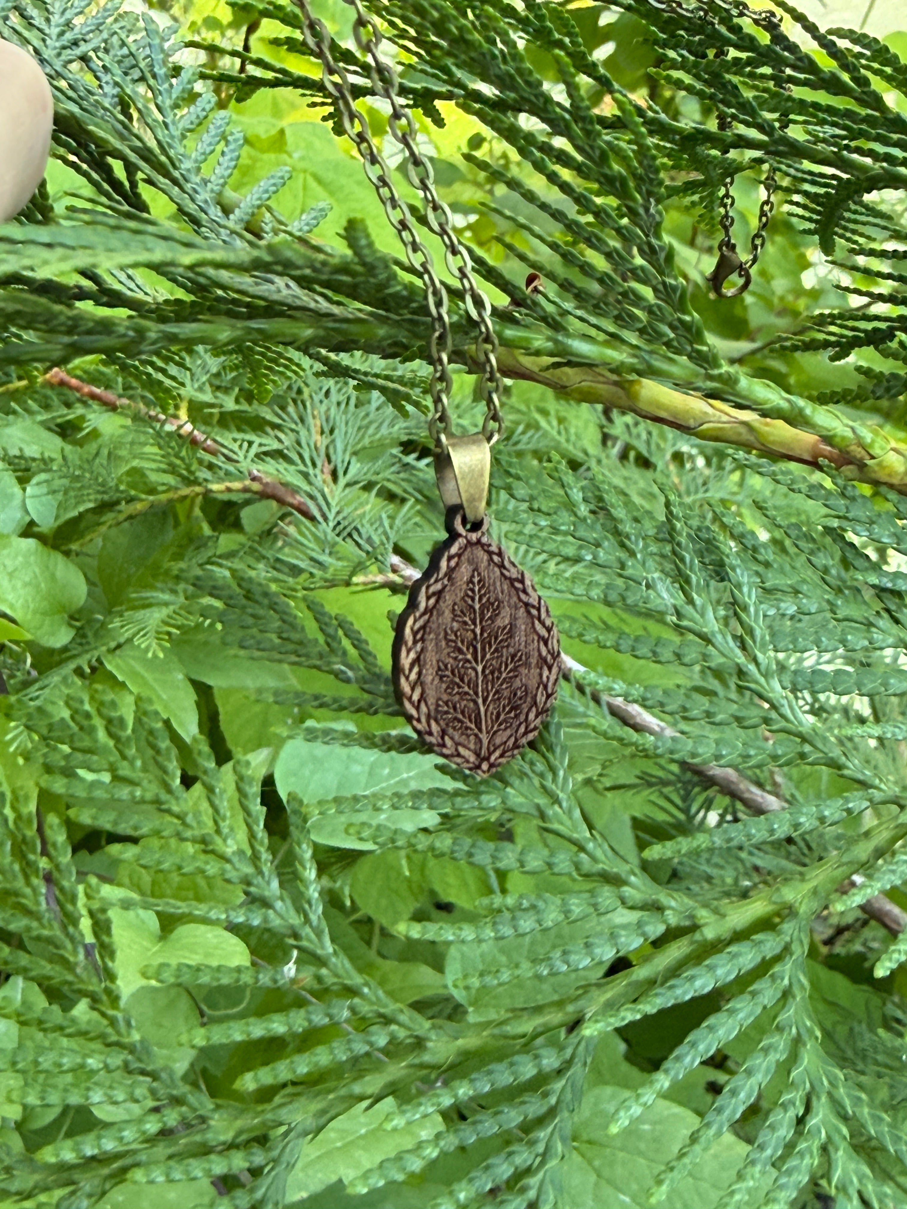 Cedar Pendant - Strength, Endurance, and Stability
