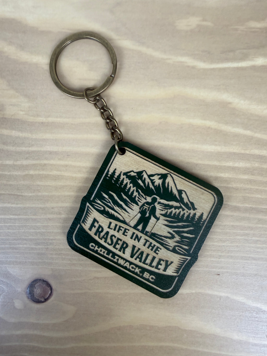 Life in the Fraser Valley Keychain - Chilliwack - Hiking