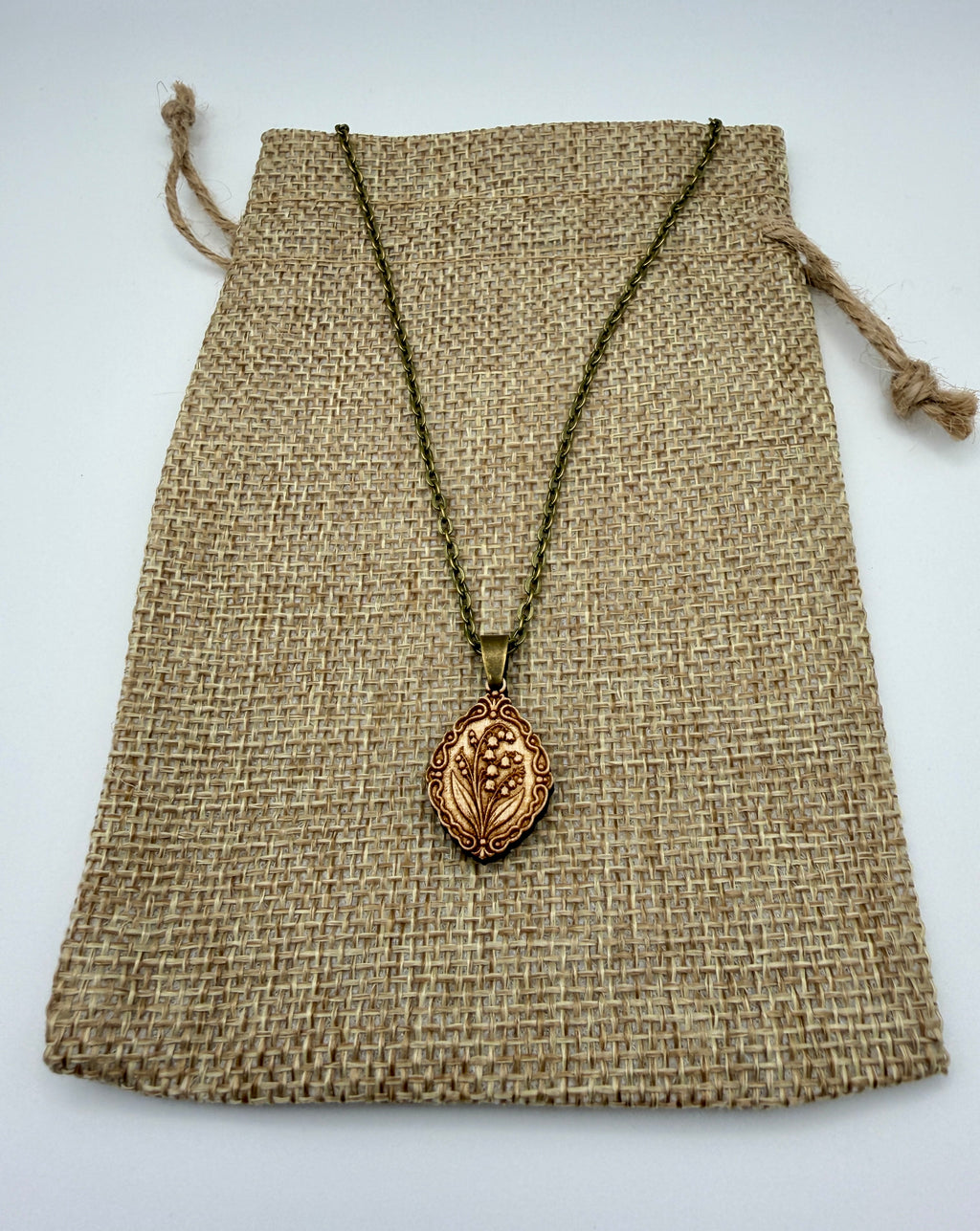 Lily of the Valley Pendant - Grace, Hope, and Renewal