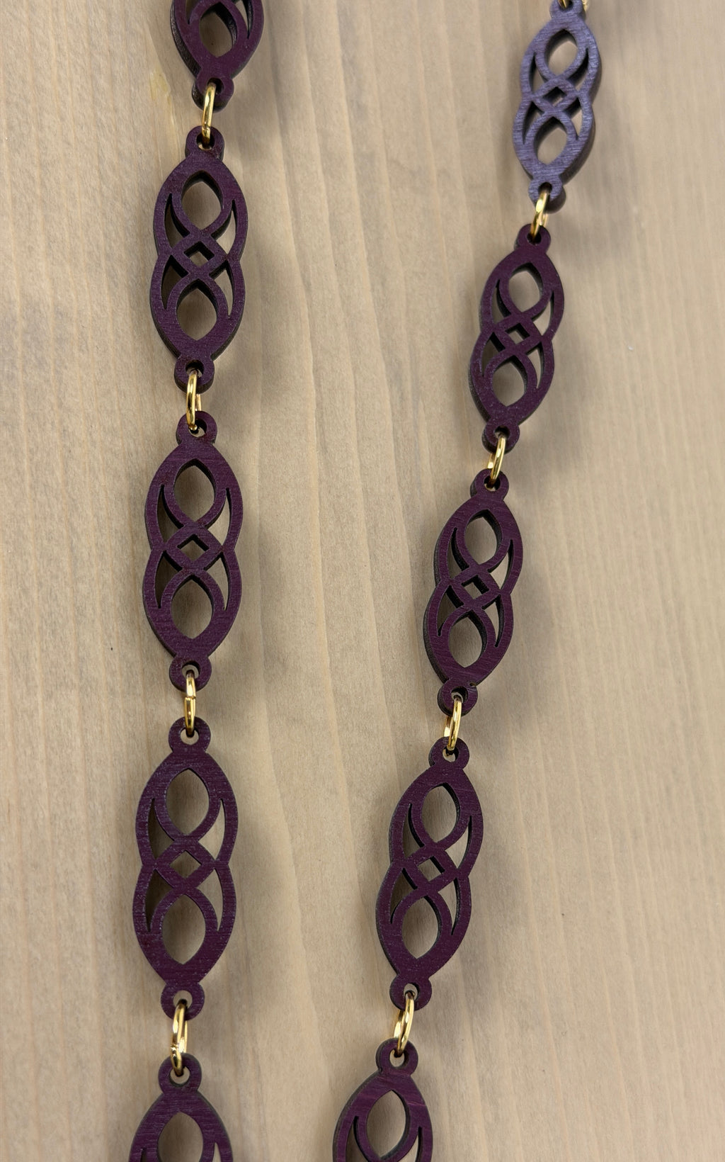 Wood Link Lanyard set