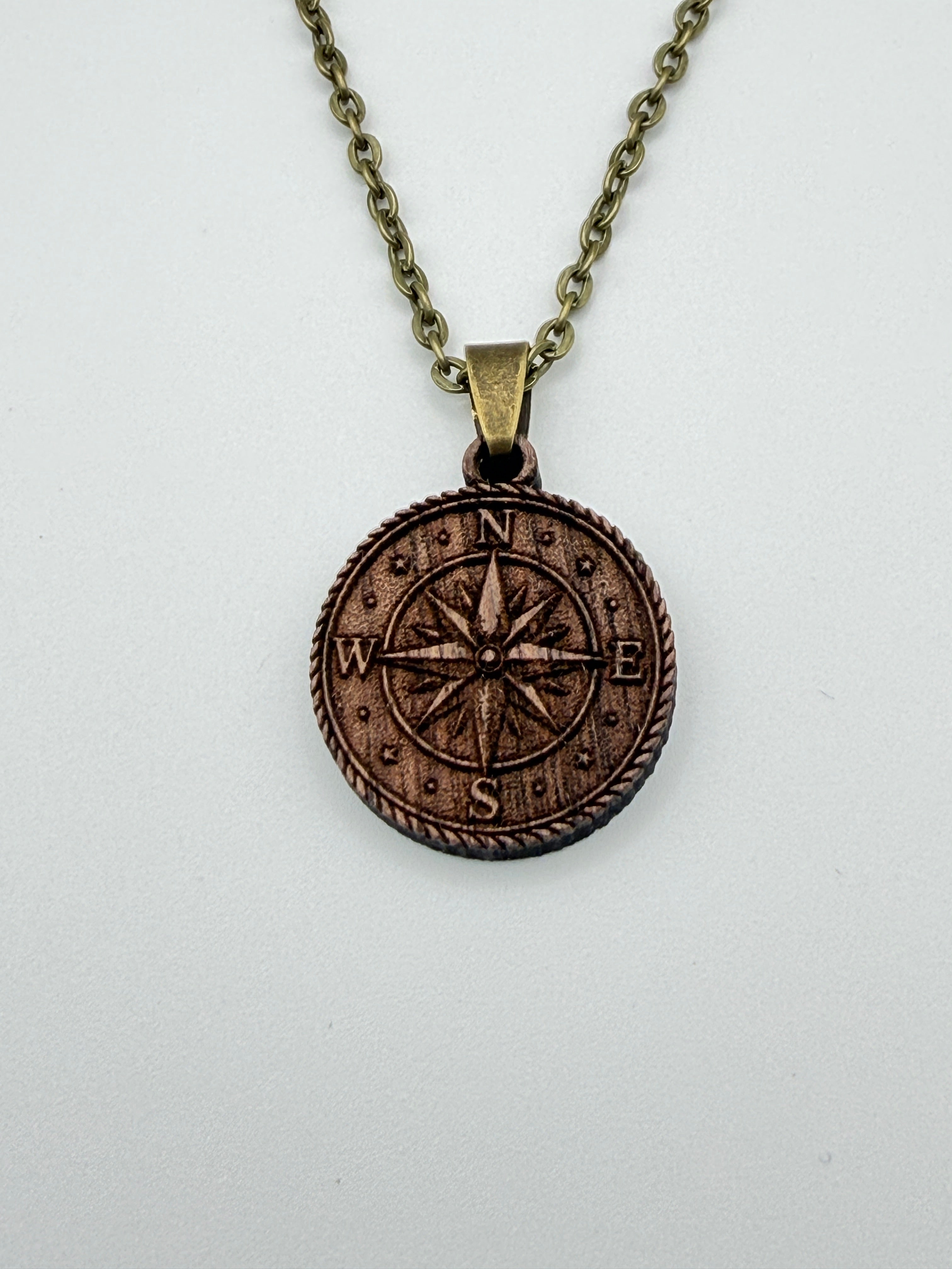 Compass Rose Pendant - Direction, Purpose and Courage